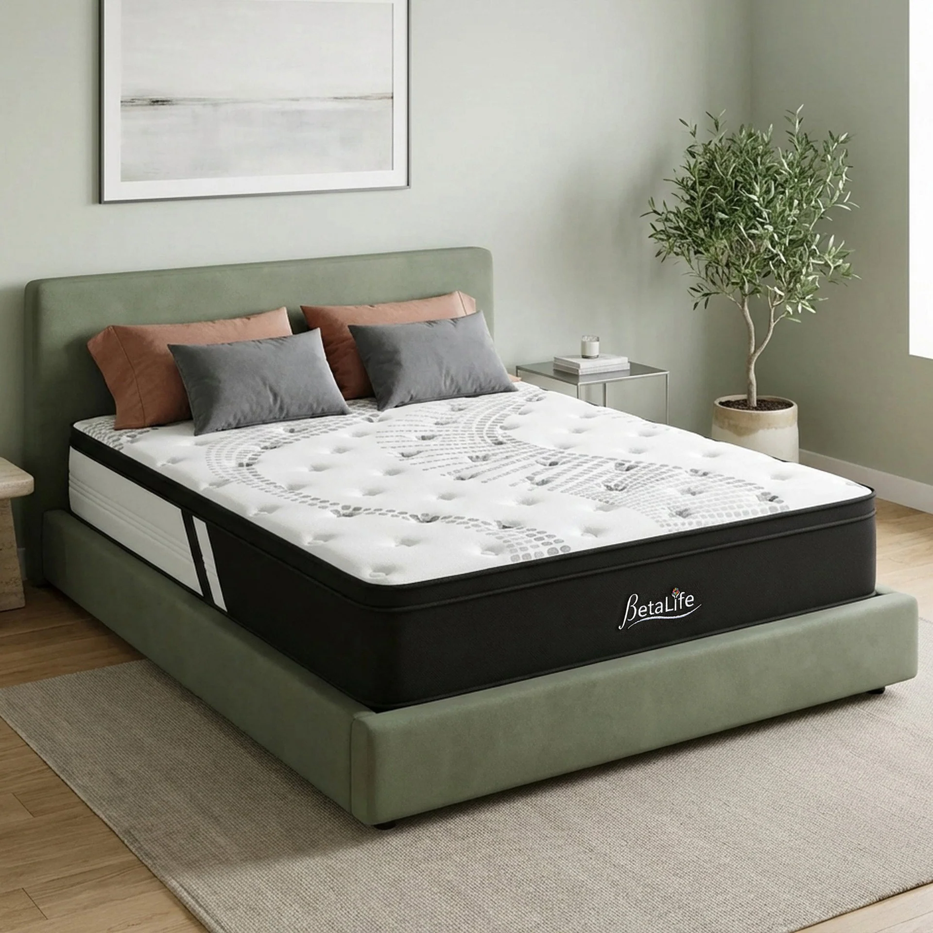 Deluxe Pro Pocket Spring Mattress - Queen - Image 13