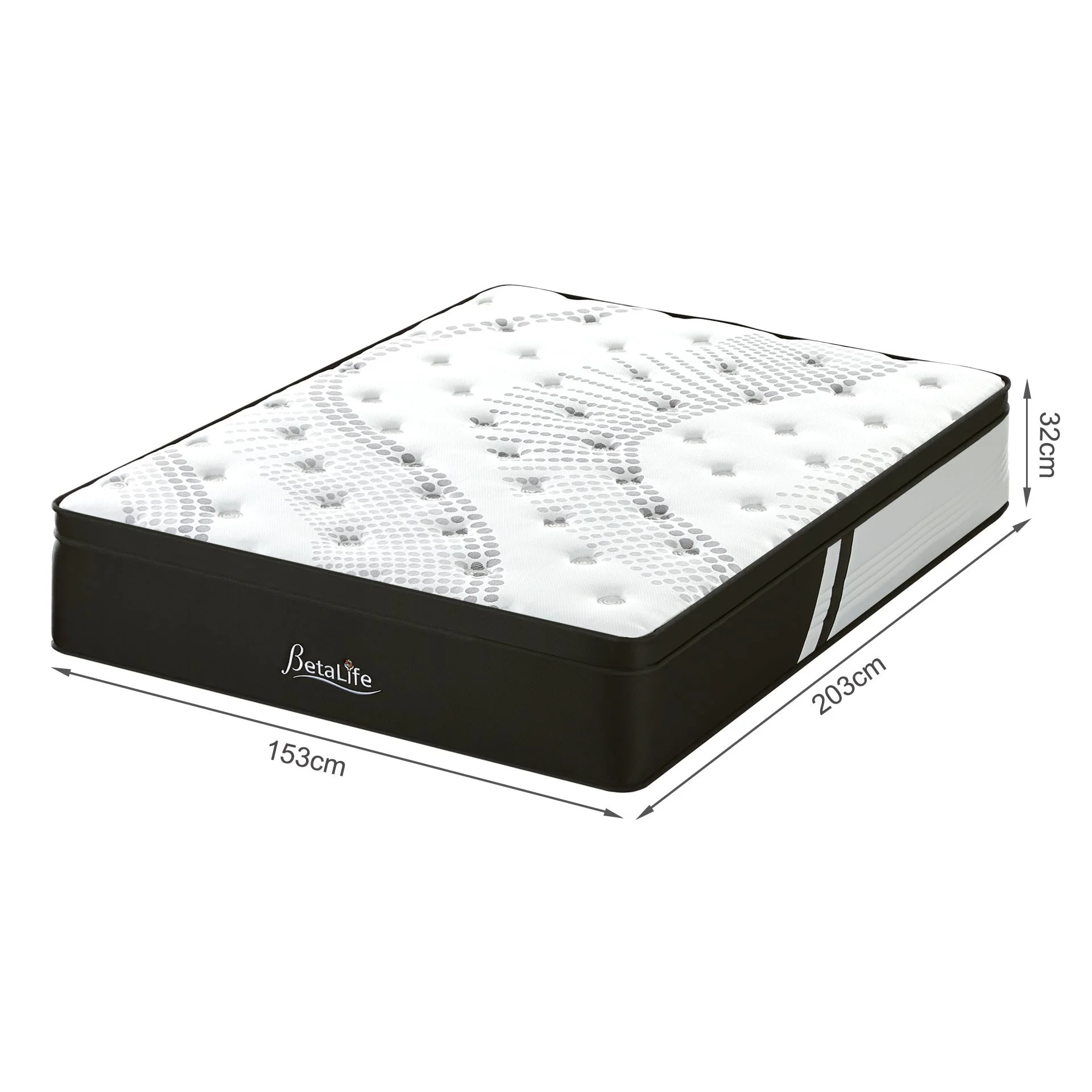 Deluxe Pro Pocket Spring Mattress - Queen - Image 16