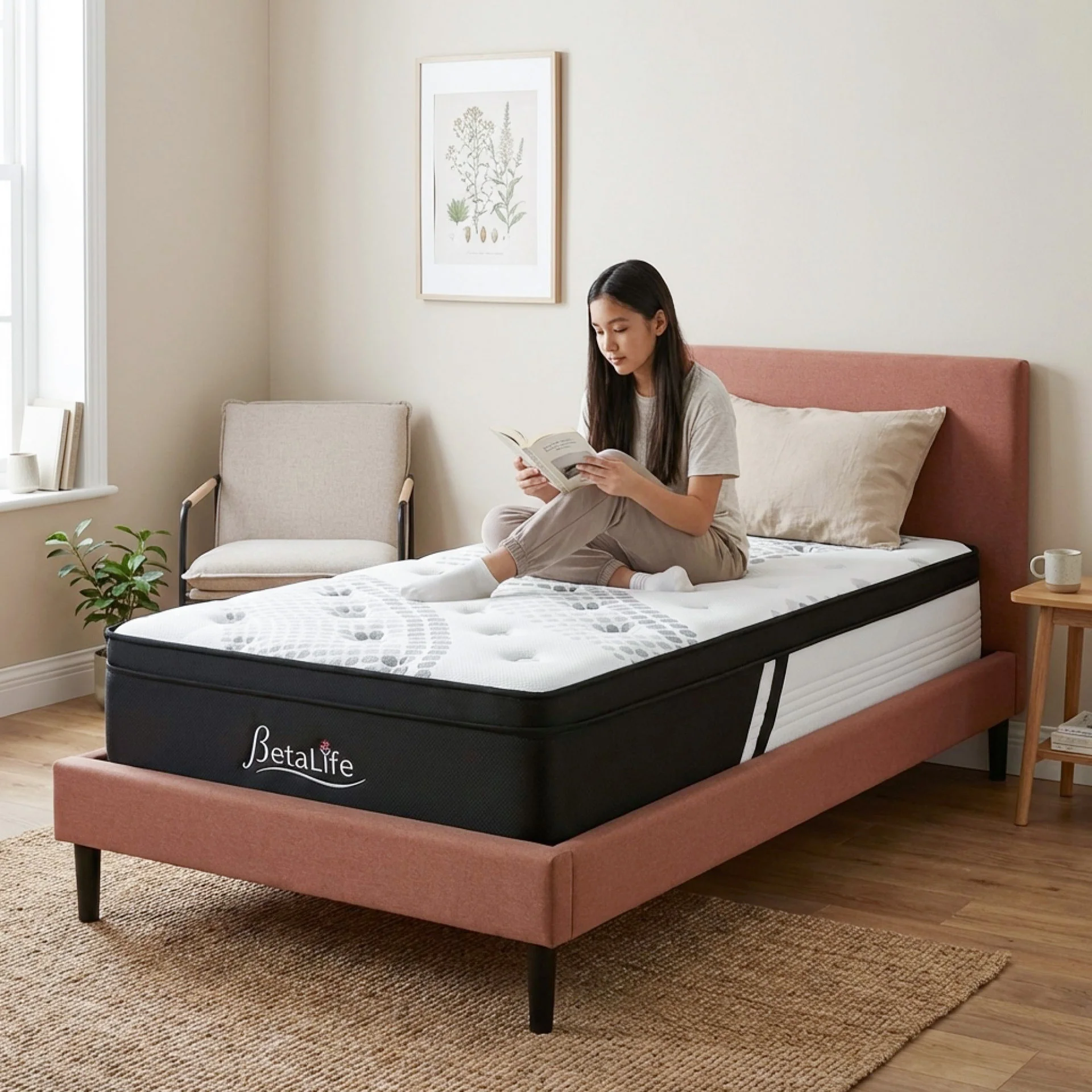 Deluxe Pro Pocket Spring Mattress - Single - Image 14