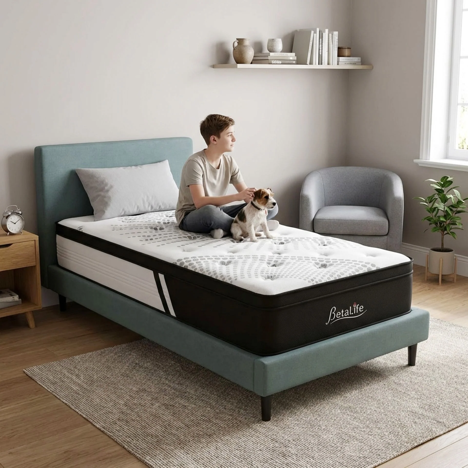 Deluxe Pro Pocket Spring Mattress - Single - Image 15