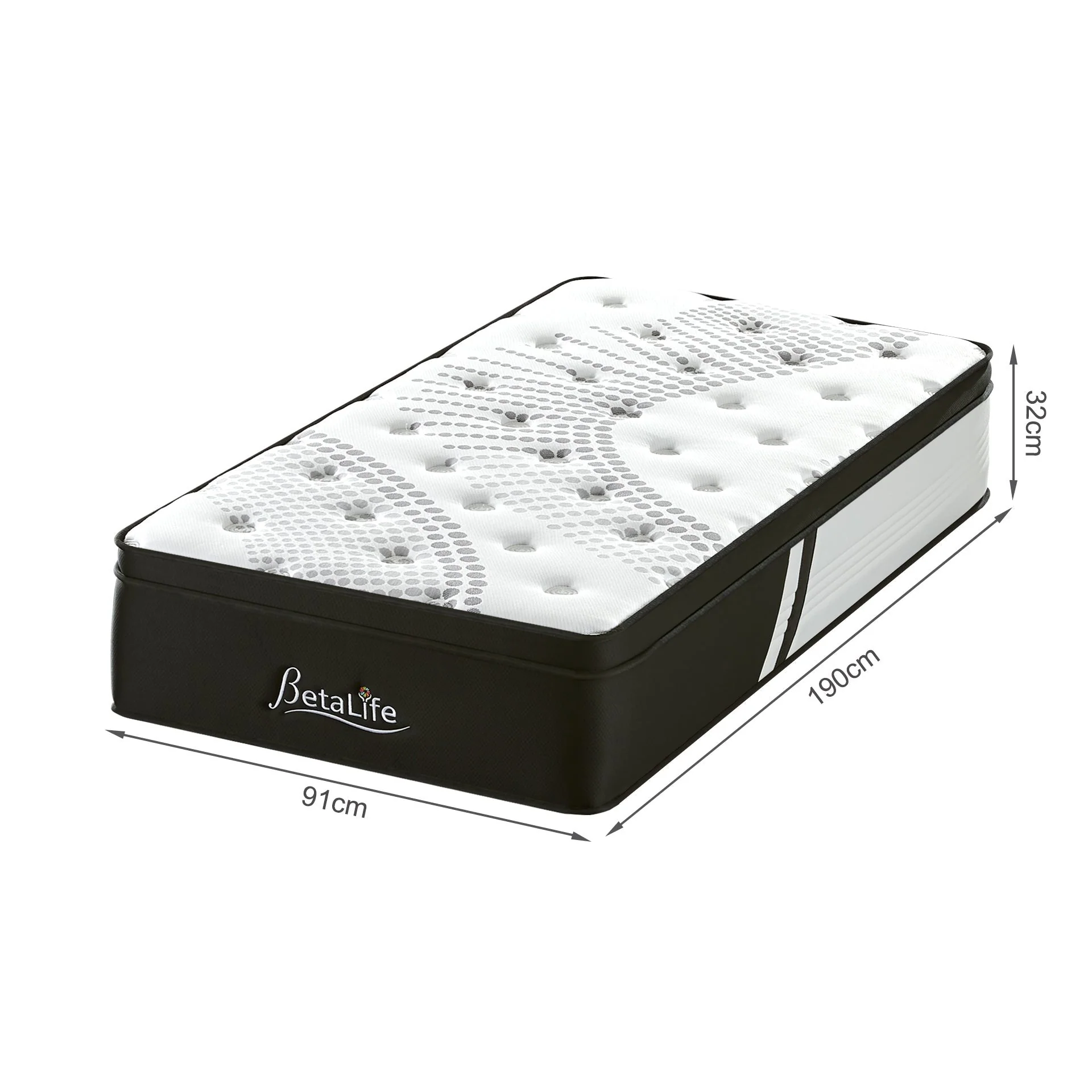 Deluxe Pro Pocket Spring Mattress - Single - Image 16