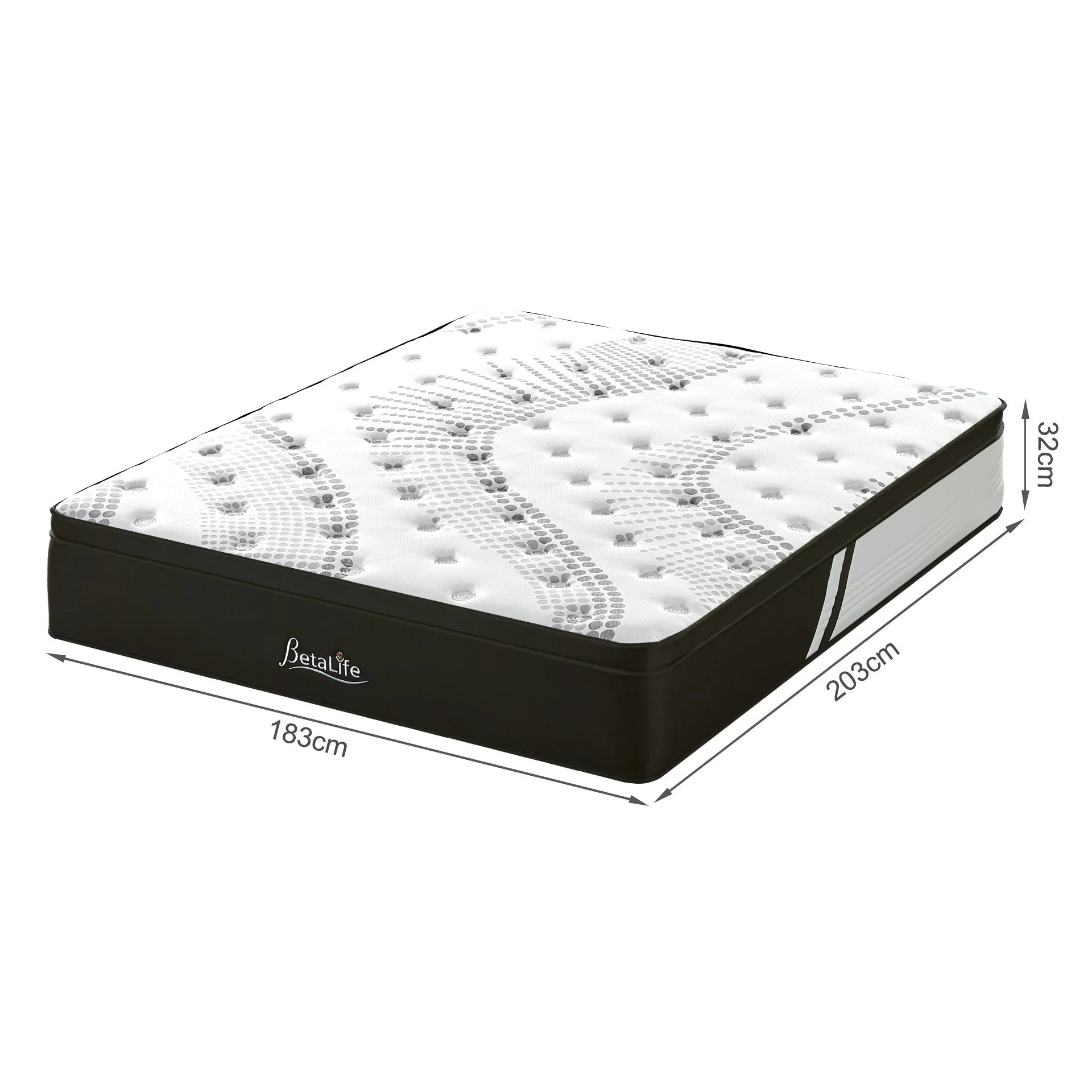 Deluxe Pro Pocket Spring Mattress - Super King - Image 11