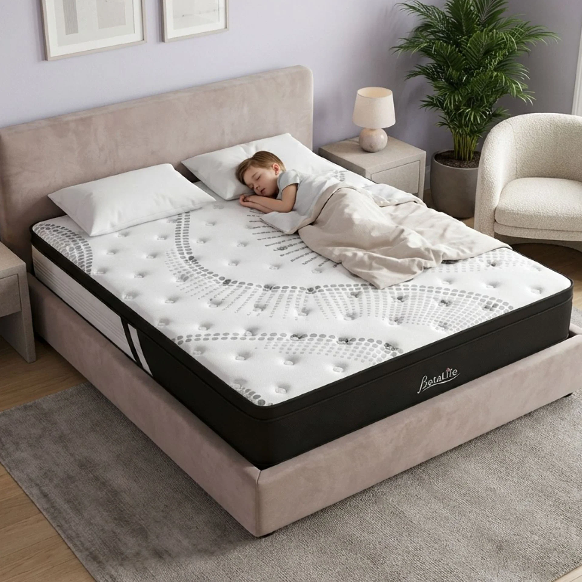 Deluxe Pro Pocket Spring Mattress - Super King - Image 16