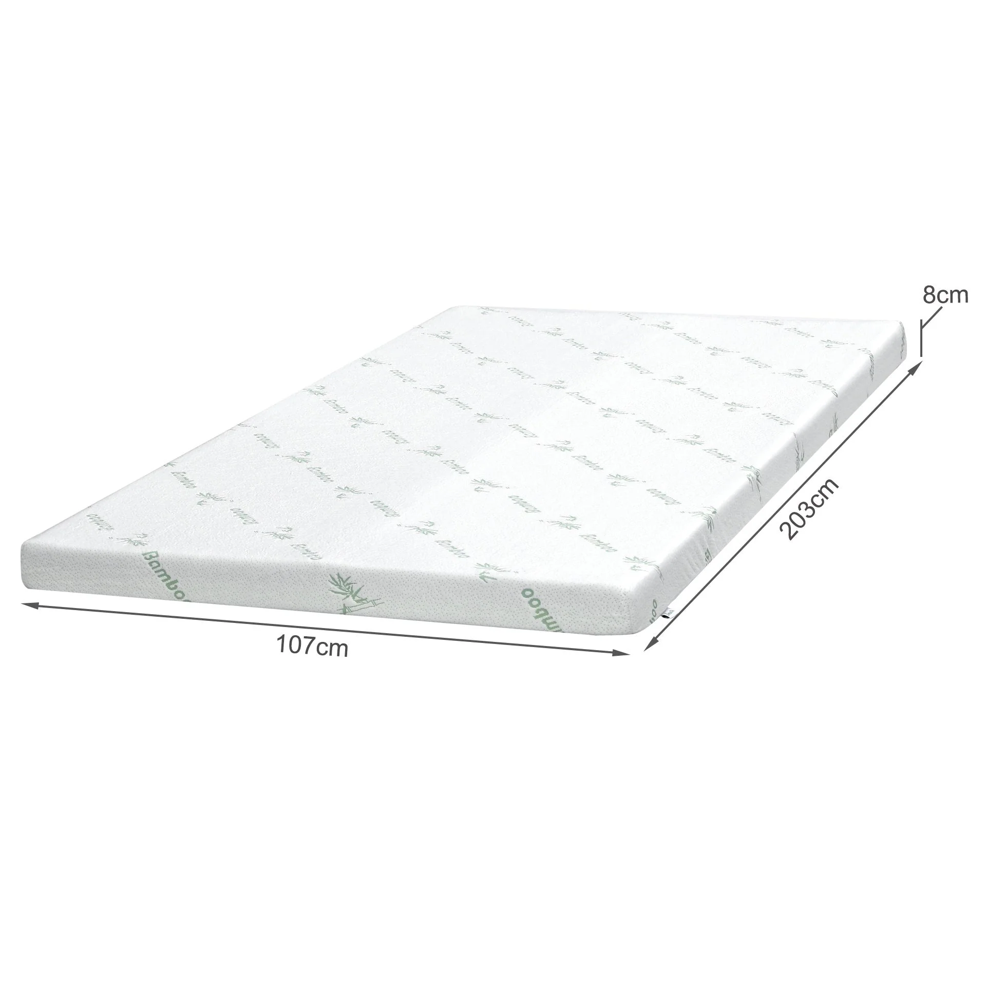 Dream Flip Dual Sided Memory Foam Mattress Topper - King Single - Image 7