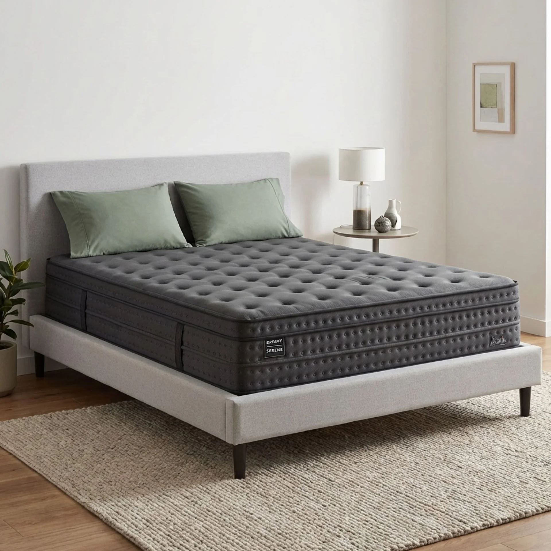 Dreamy Serene Micro Pocket Spring Mattress - King - Image 13