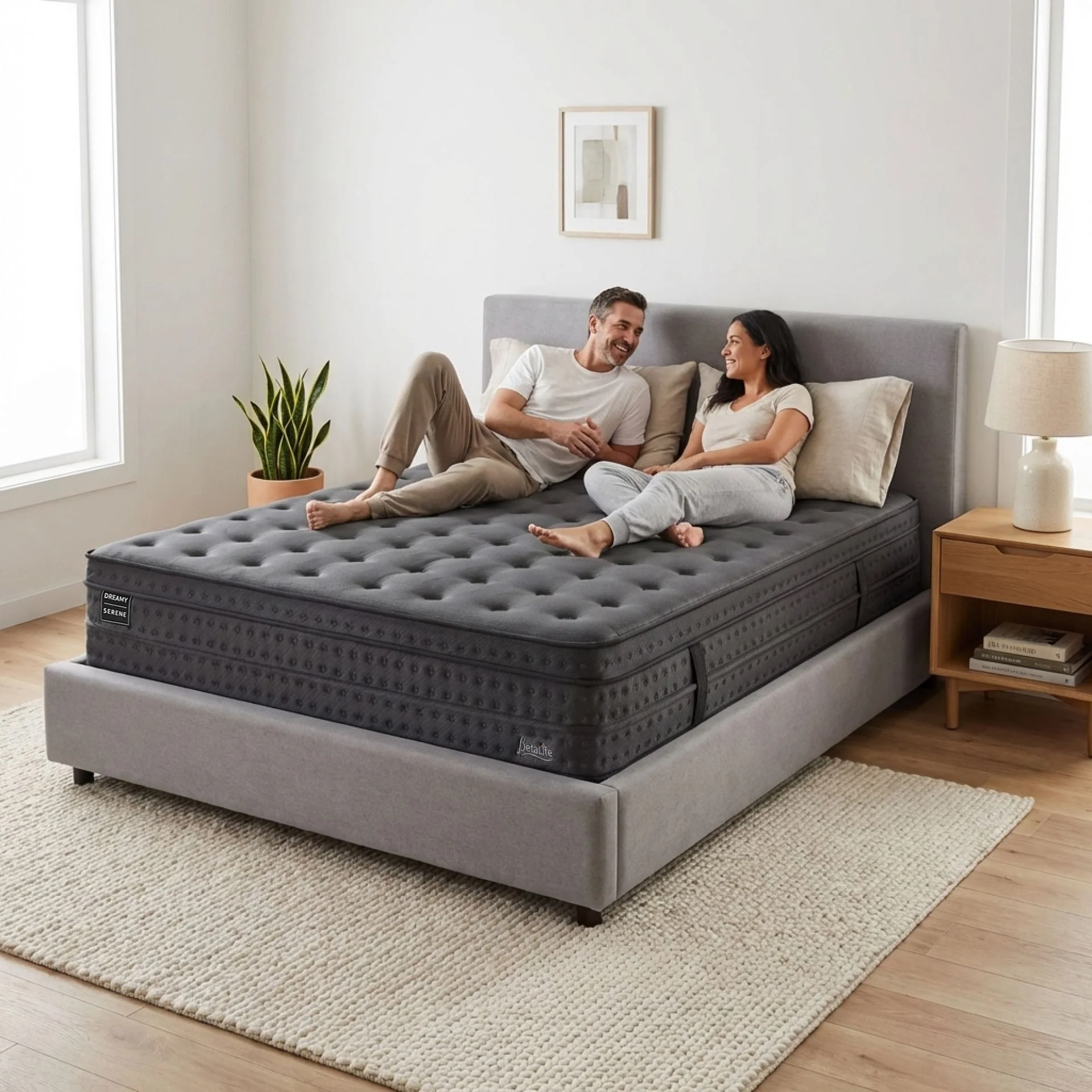 Dreamy Serene Micro Pocket Spring Mattress - King - Image 14