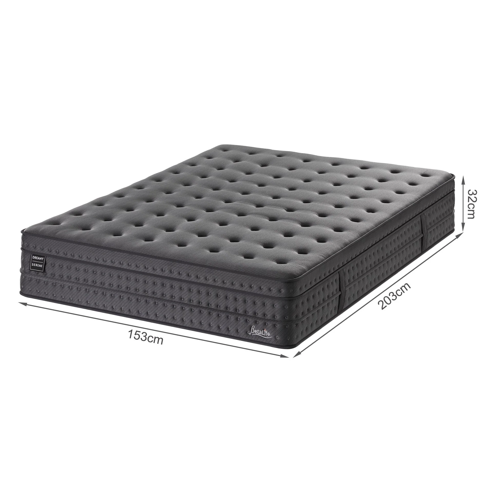 Dreamy Serene Micro Pocket Spring Mattress - Queen - Image 11