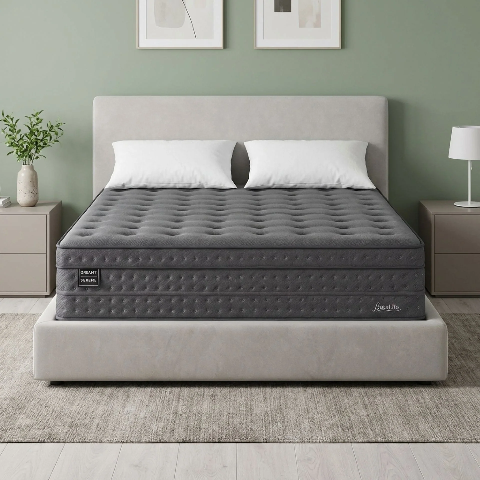 Dreamy Serene Micro Pocket Spring Mattress - Queen - Image 13
