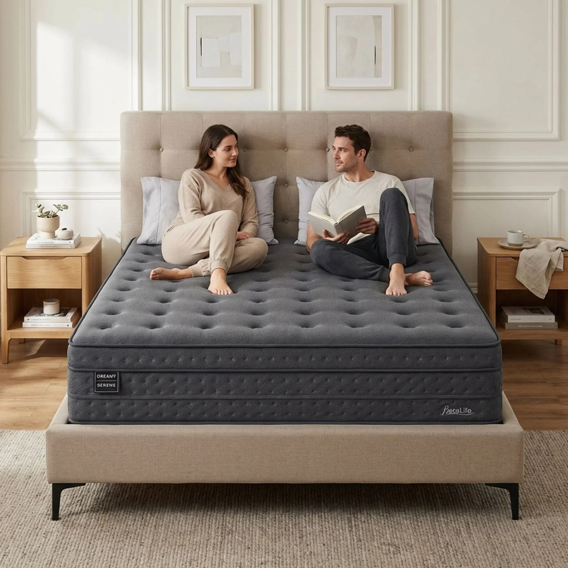 Dreamy Serene Micro Pocket Spring Mattress - Queen - Image 4