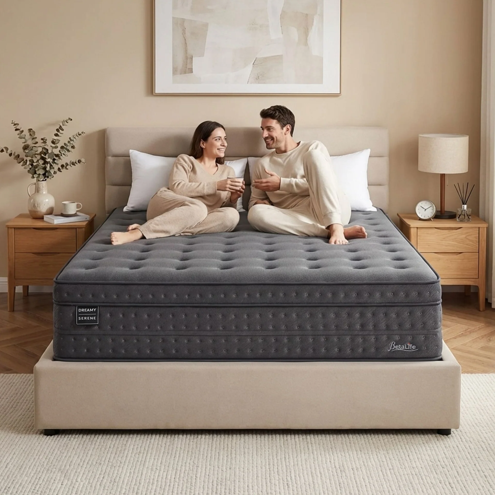 Dreamy Serene Micro Pocket Spring Mattress - Super King - Image 4