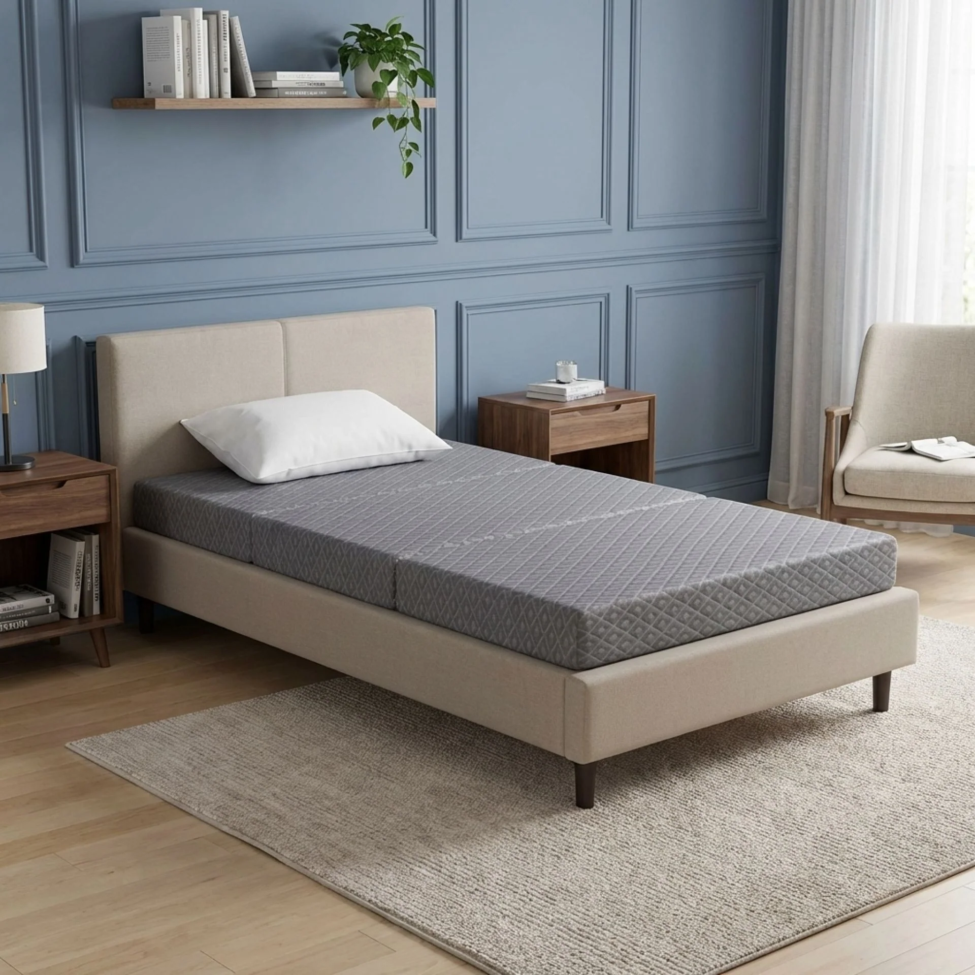 Flexi Classic Portable Folding Foam Mattress - Single - Image 2