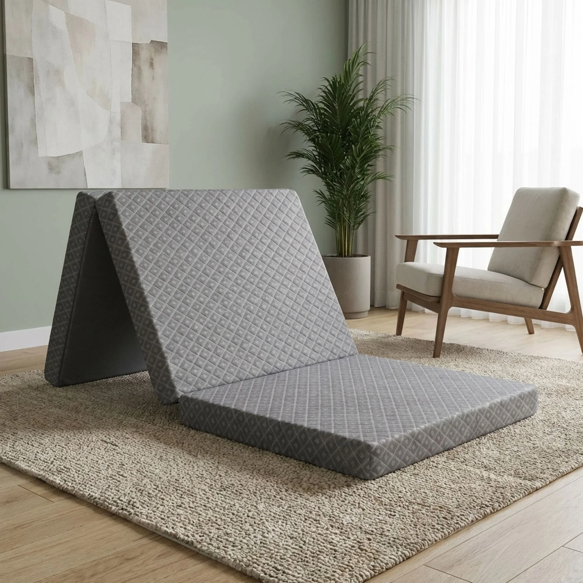 Flexi Classic Portable Folding Foam Mattress - Single - Image 5