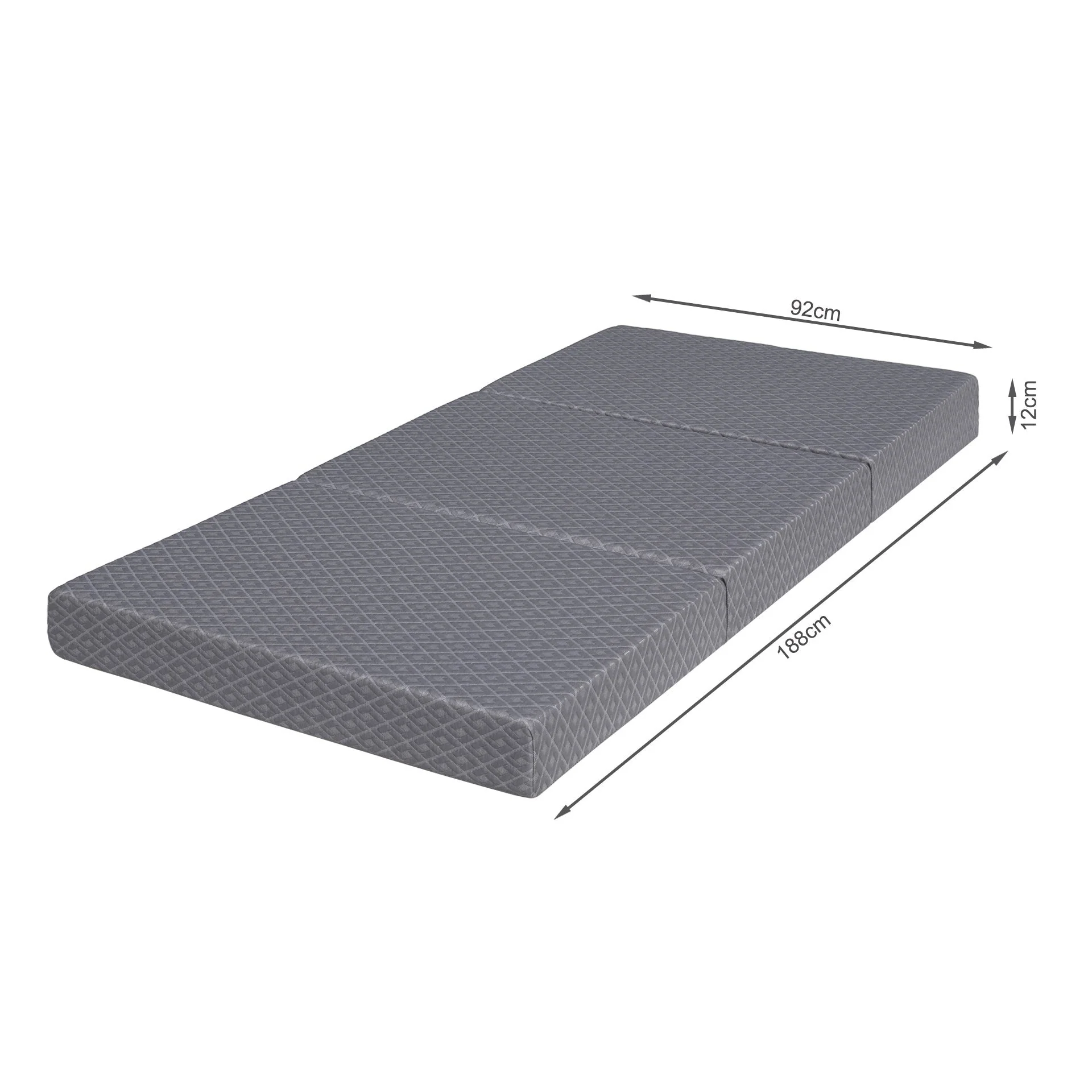 Flexi Pro Portable Folding Foam Mattress - Single - Image 13