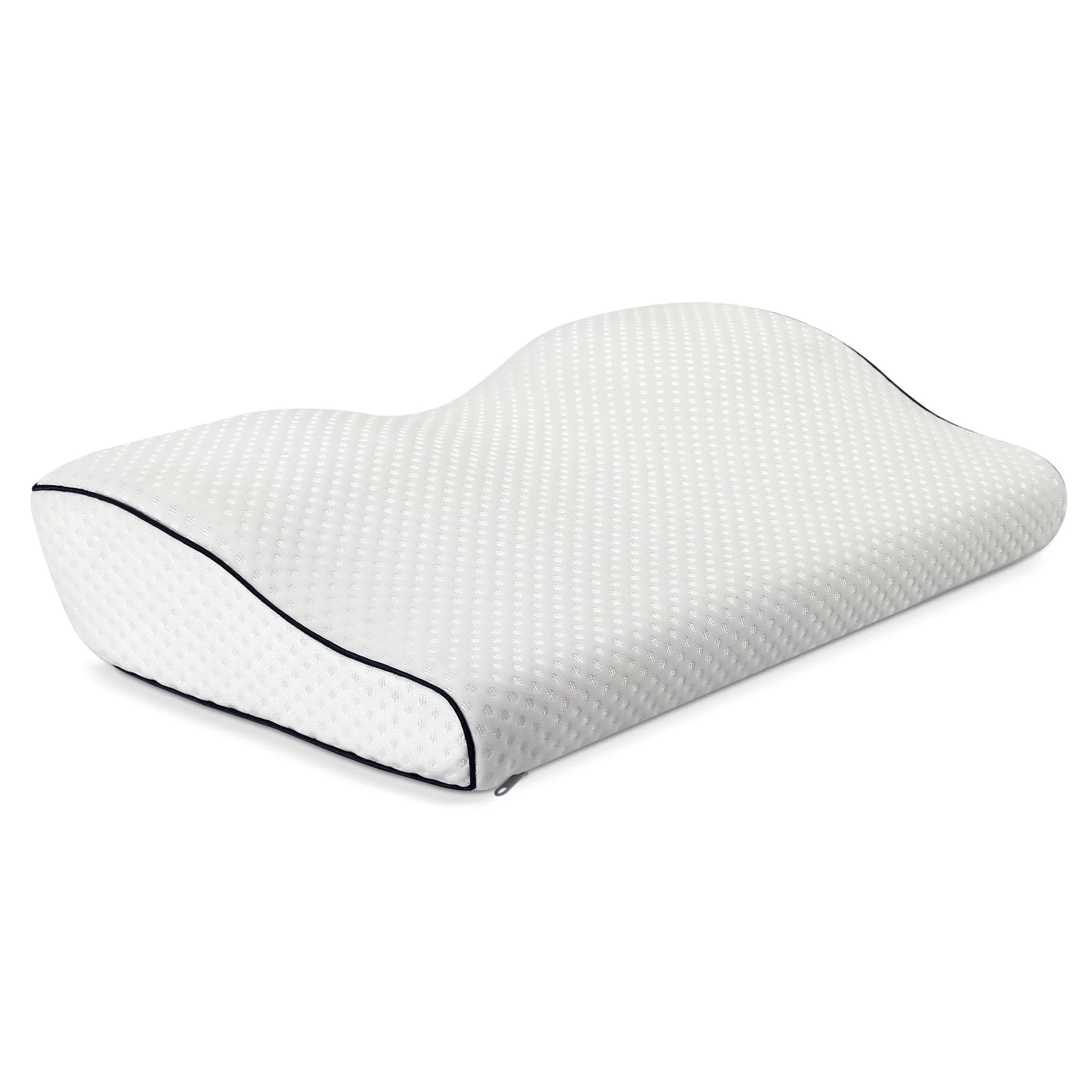 Form Fit Memory Foam Contour Neck Support Pillow 59.5cm x 33cm x 10.5/5.5cm - Image 8