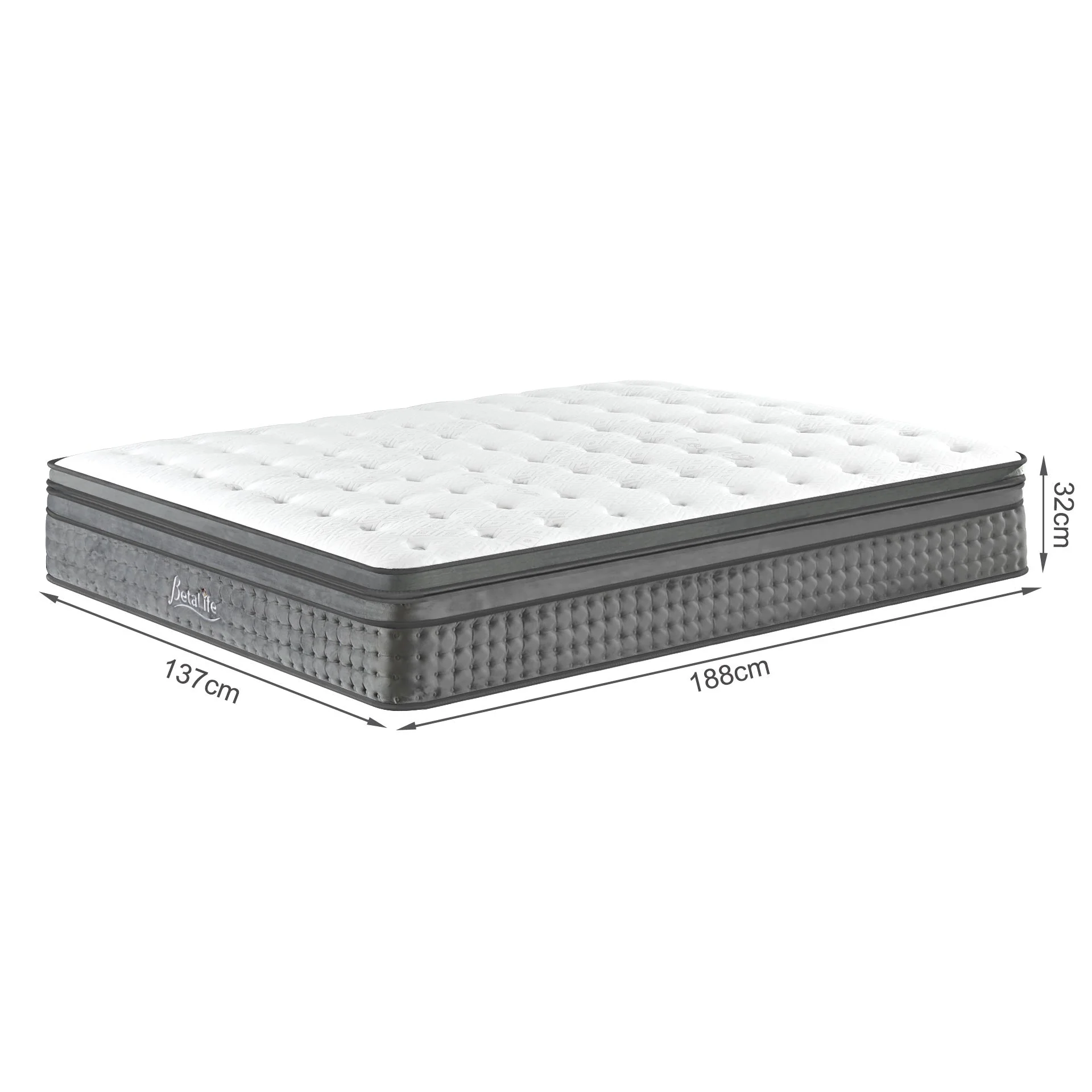 Grand Comodo 4 Sided Mattress - Double - Image 13