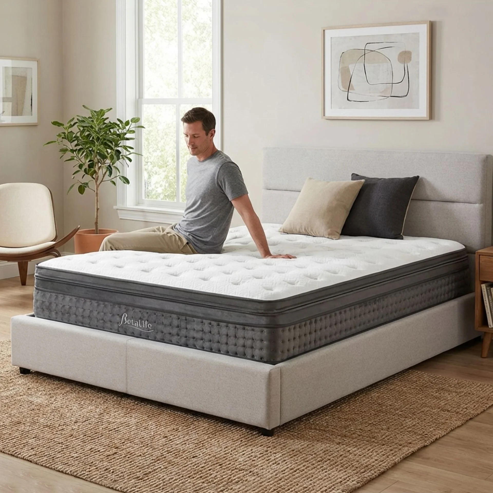 Grand Comodo 4 Sided Mattress - Double - Image 17