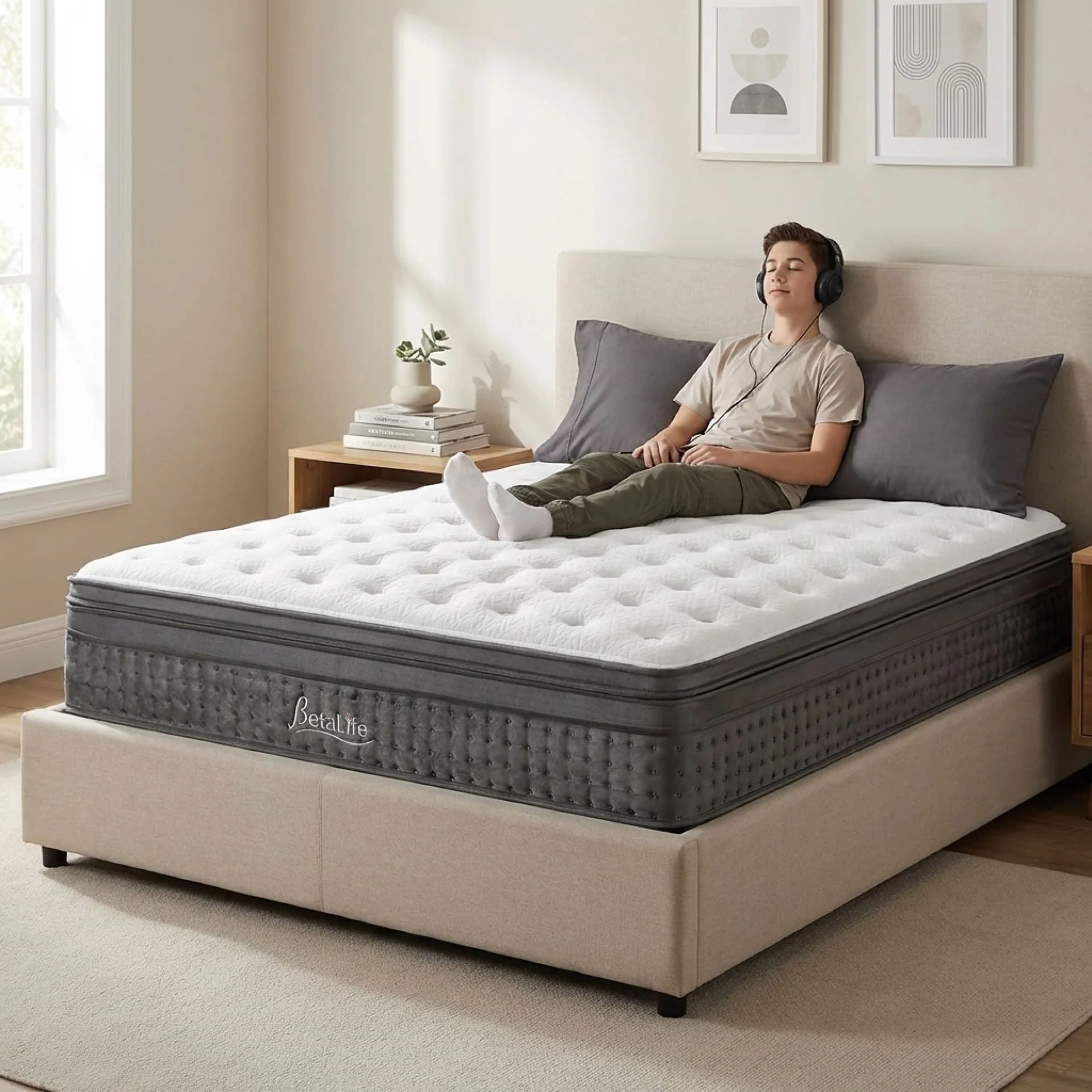 Grand Comodo 4 Sided Mattress - King - Image 17
