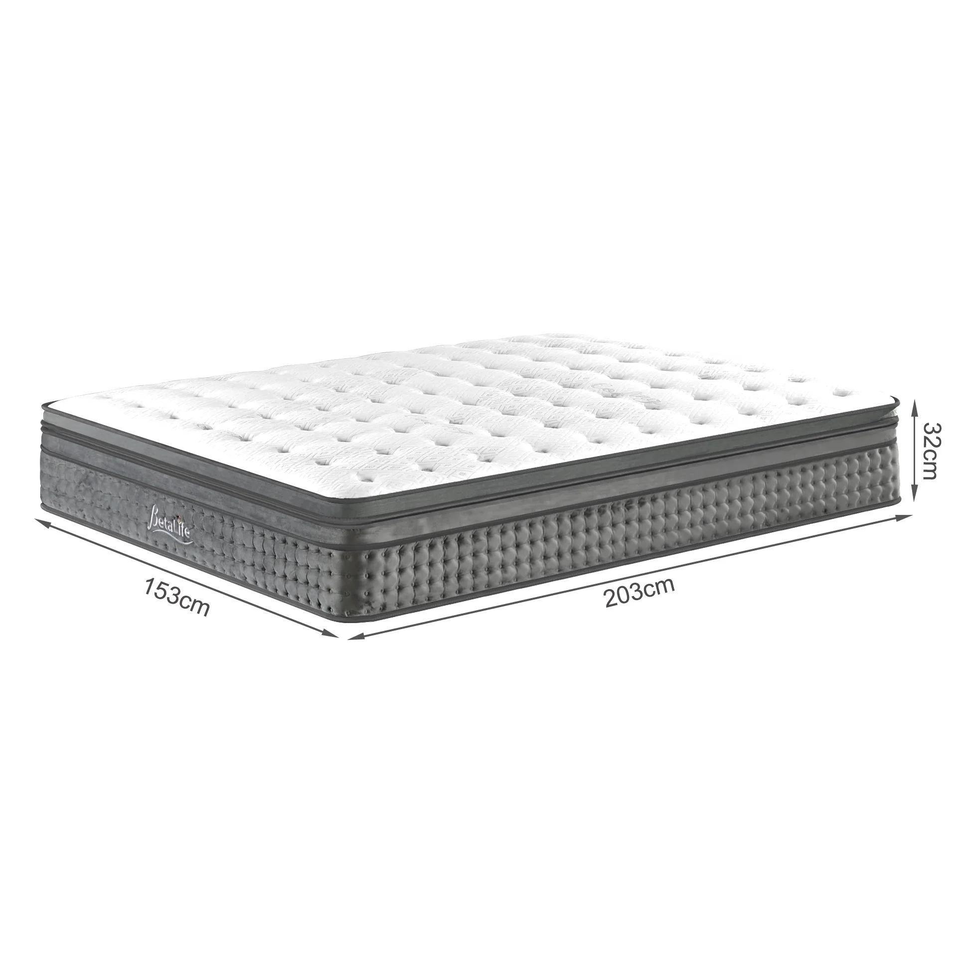Grand Comodo 4 Sided Mattress - Queen - Image 14