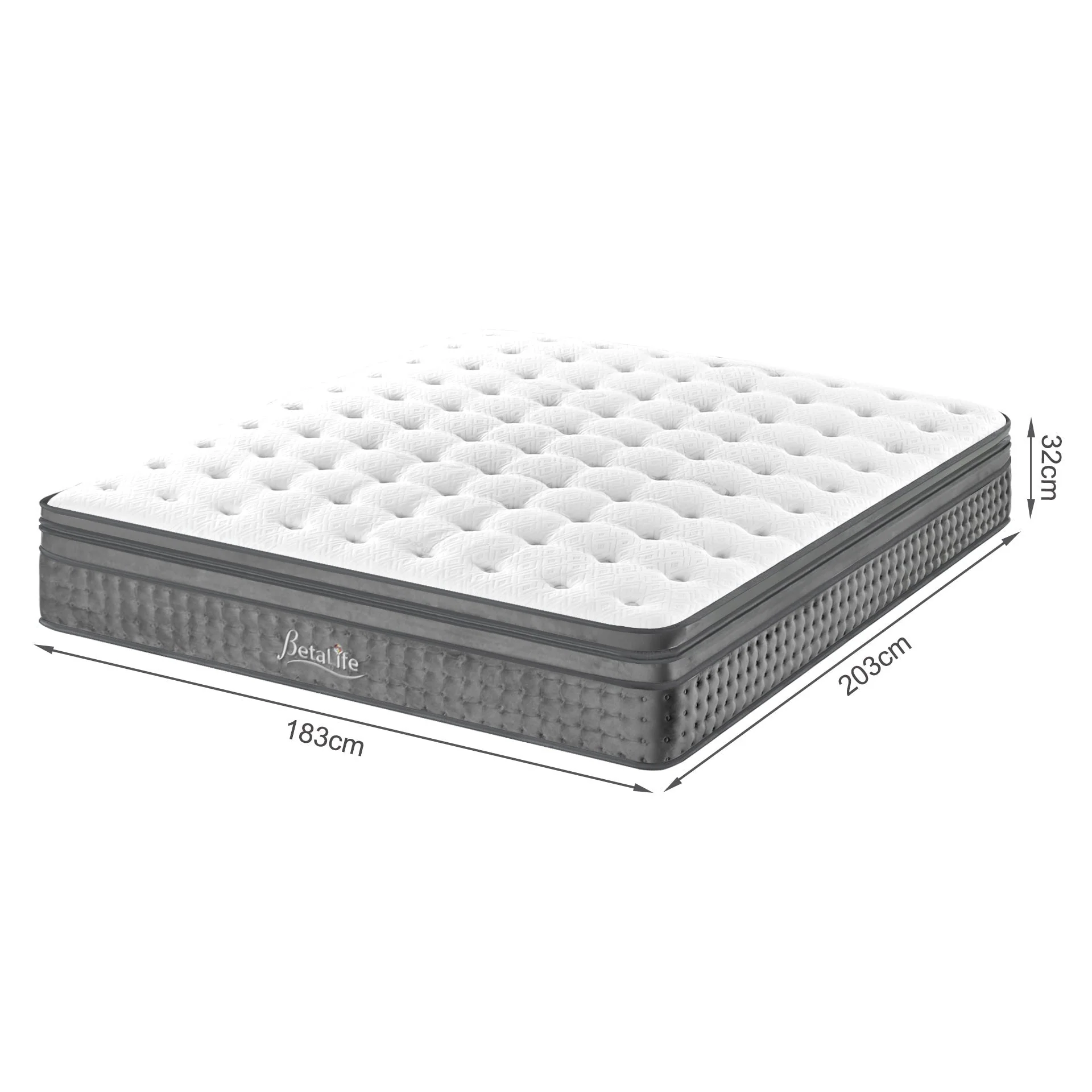 Grand Comodo 4 Sided Mattress - Super King - Image 14