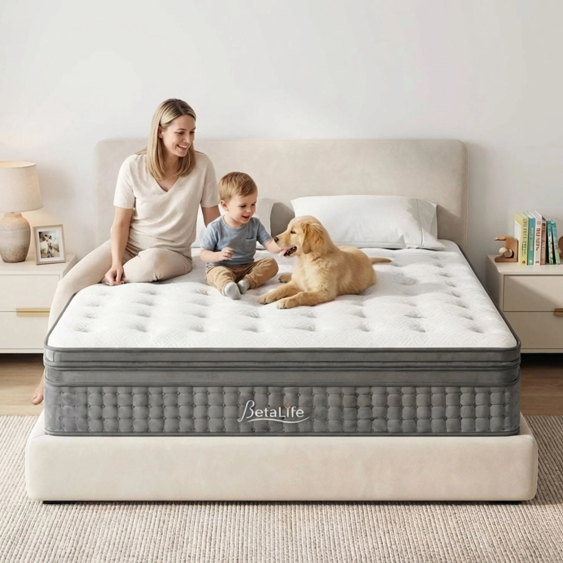 Grand Comodo 4 Sided Mattress - Super King - Image 4