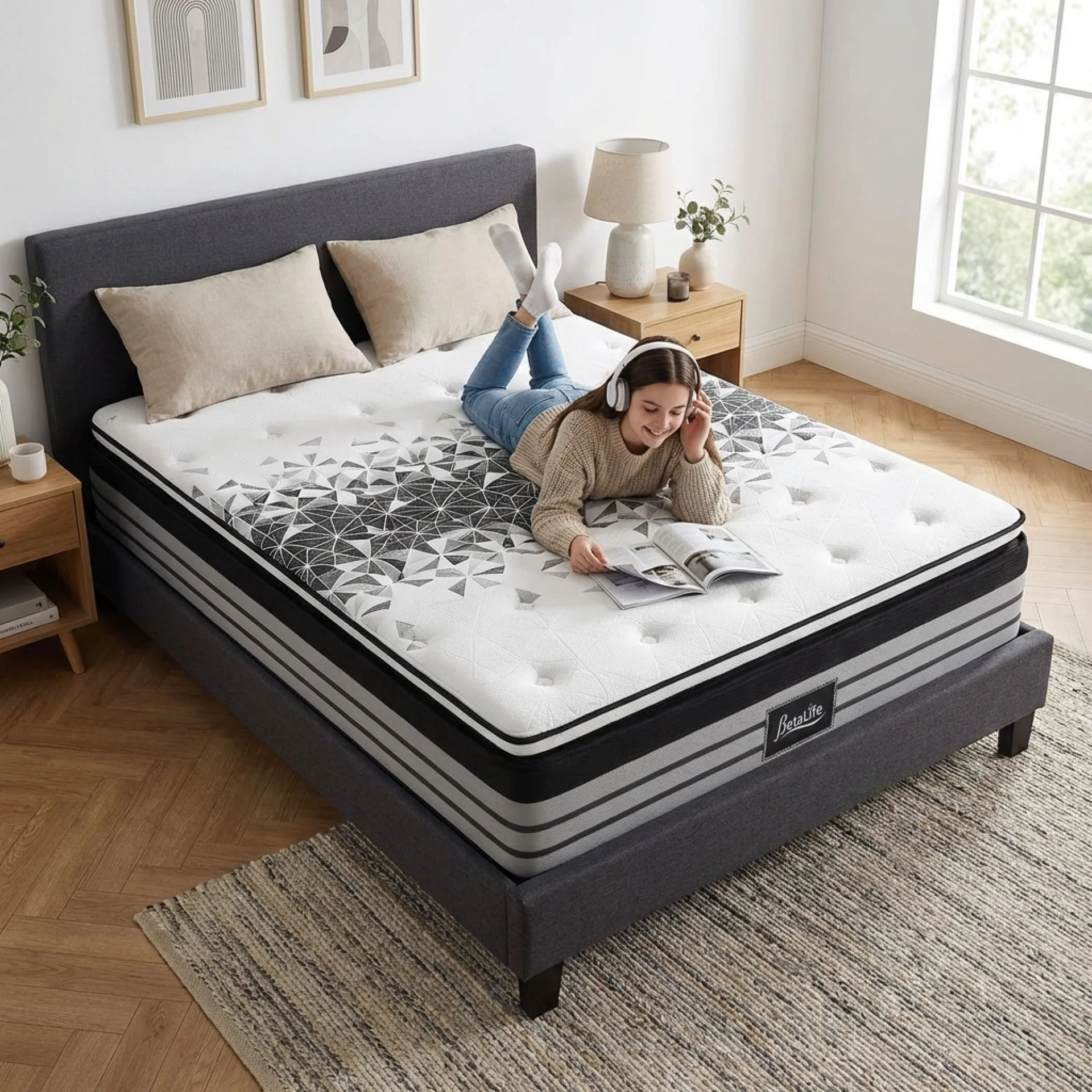 Luxury Plus Gel Memory Mattress - King - Image 17