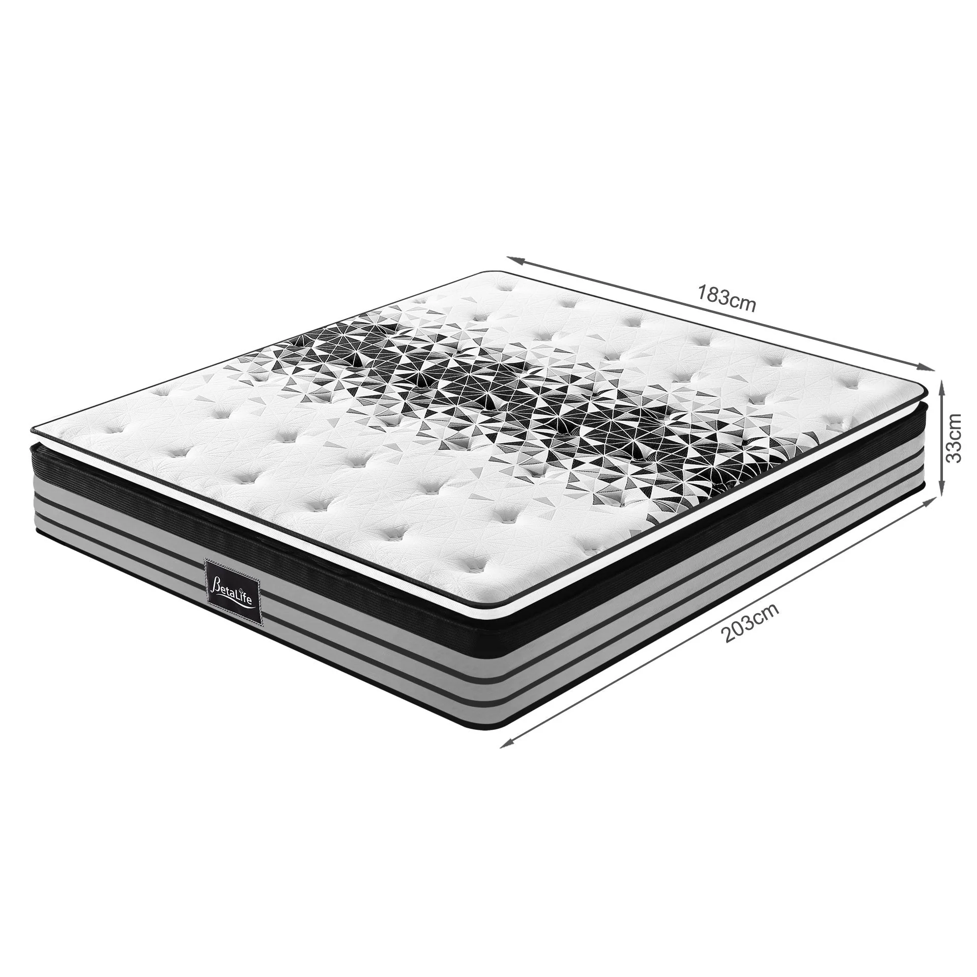 Luxury Plus Gel Memory Mattress - Super King - Image 12