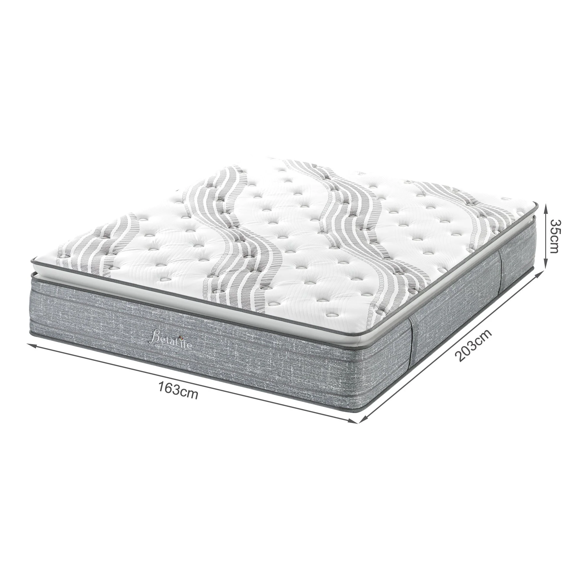 Luxury Pro Memory Foam Mattress - King - Image 16
