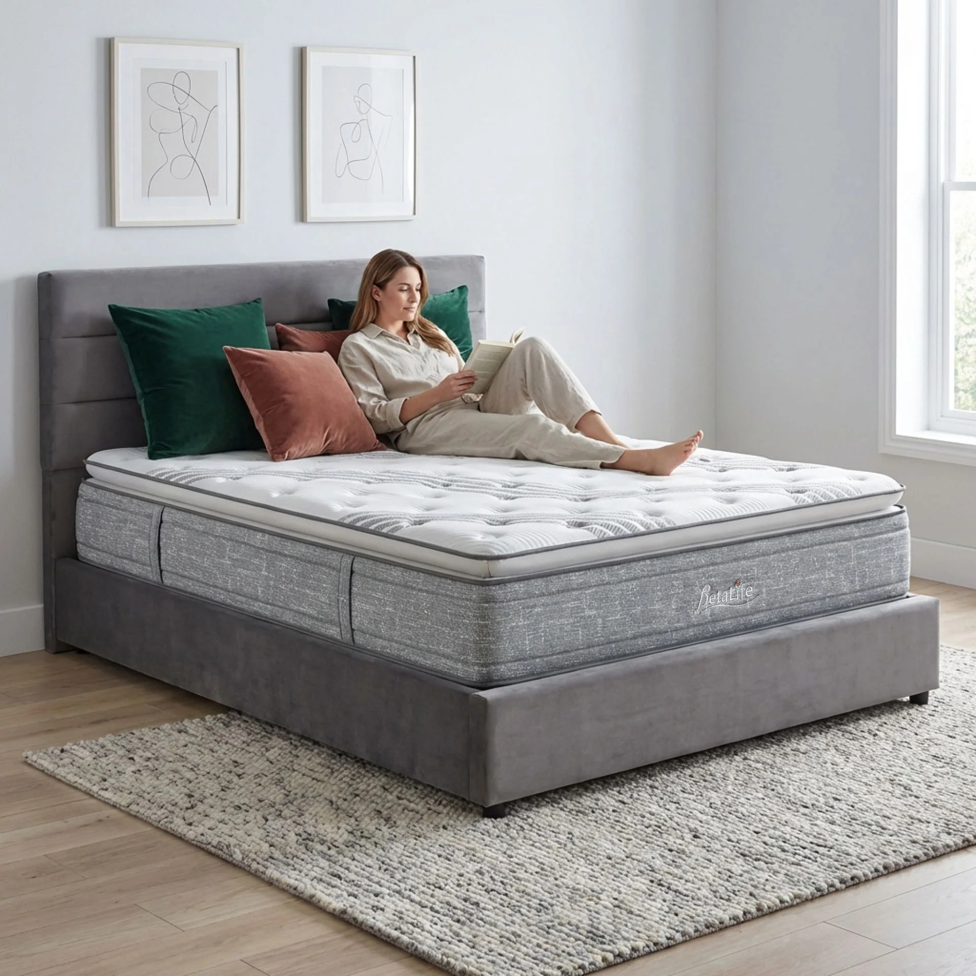 Luxury Pro Memory Foam Mattress - Queen - Image 15