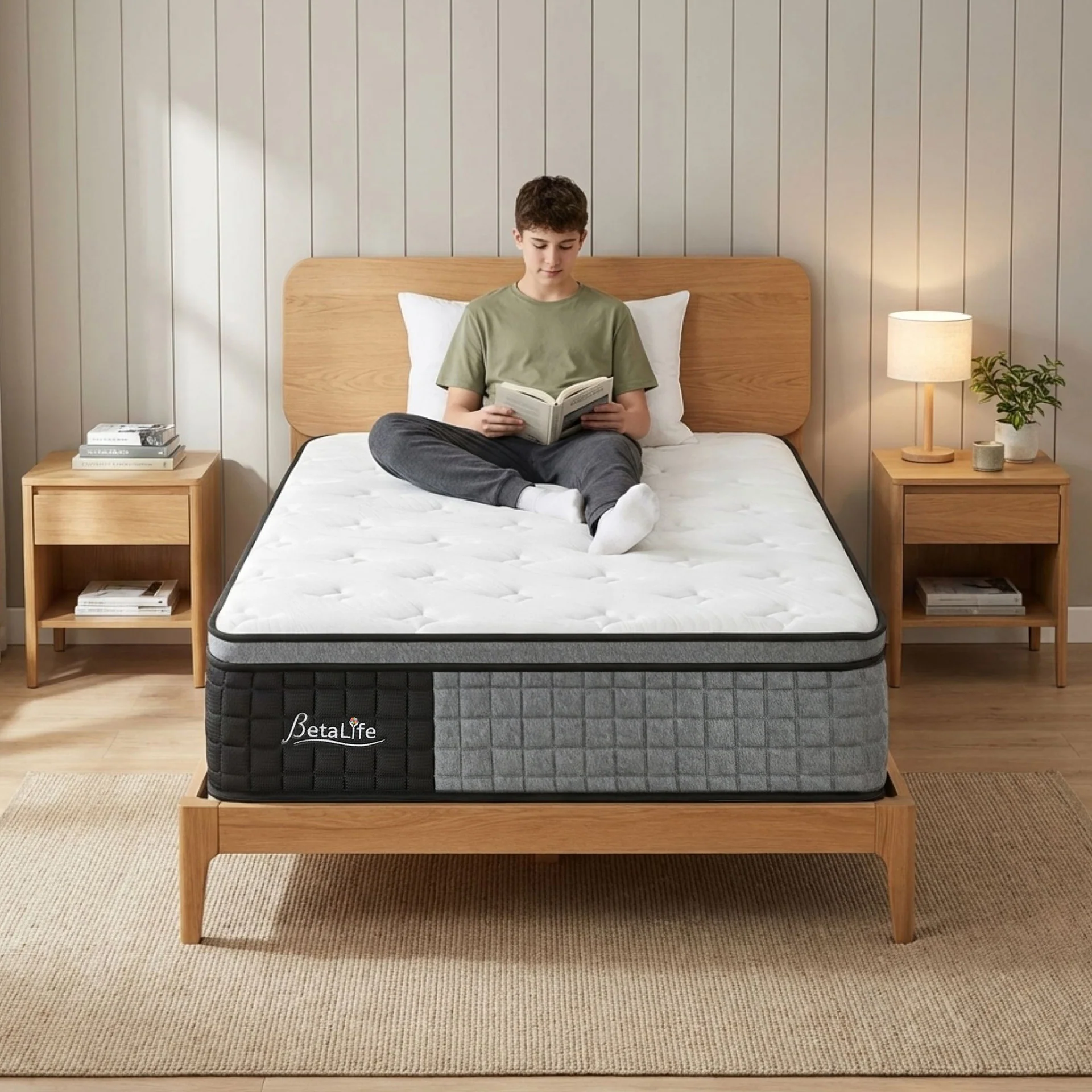 Memory Pro Gel Memory Foam Mattress - King Single - Image 2