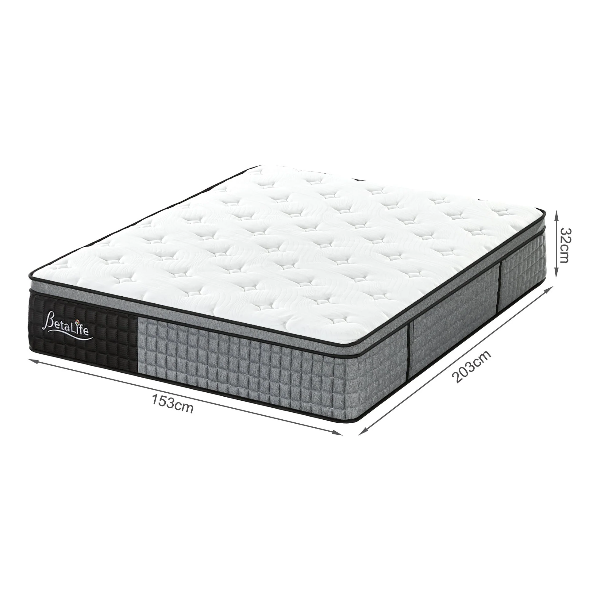 Memory Pro Gel Memory Foam Mattress - Queen - Image 11