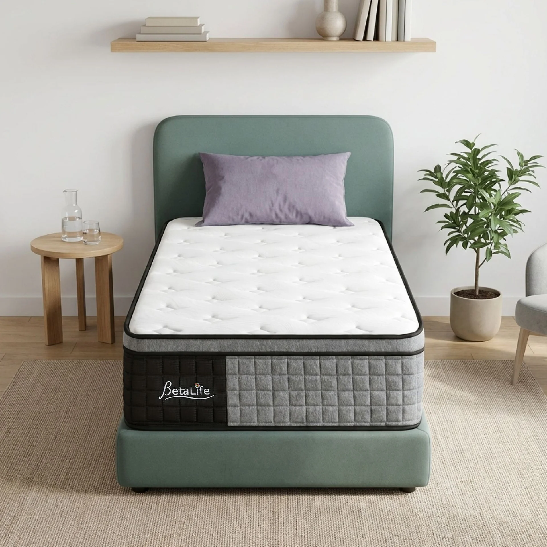 Memory Pro Gel Memory Foam Mattress - Single