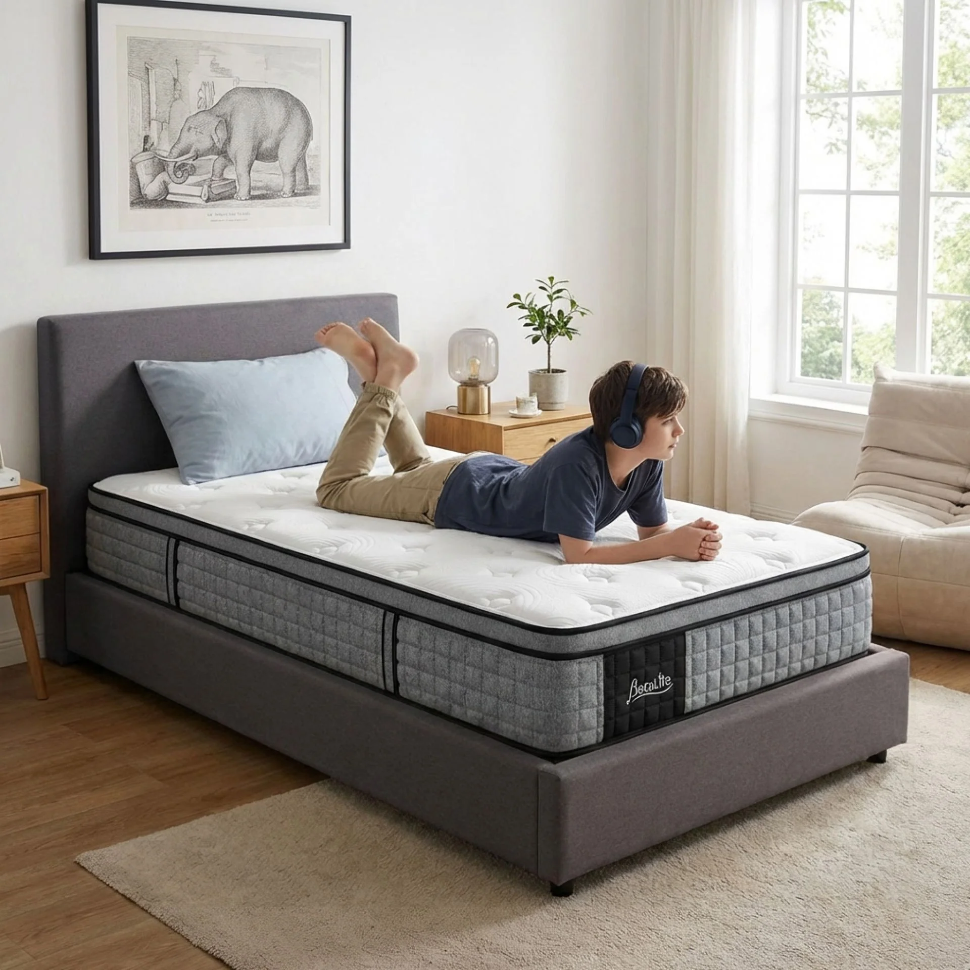 Memory Pro Gel Memory Foam Mattress - Single - Image 15