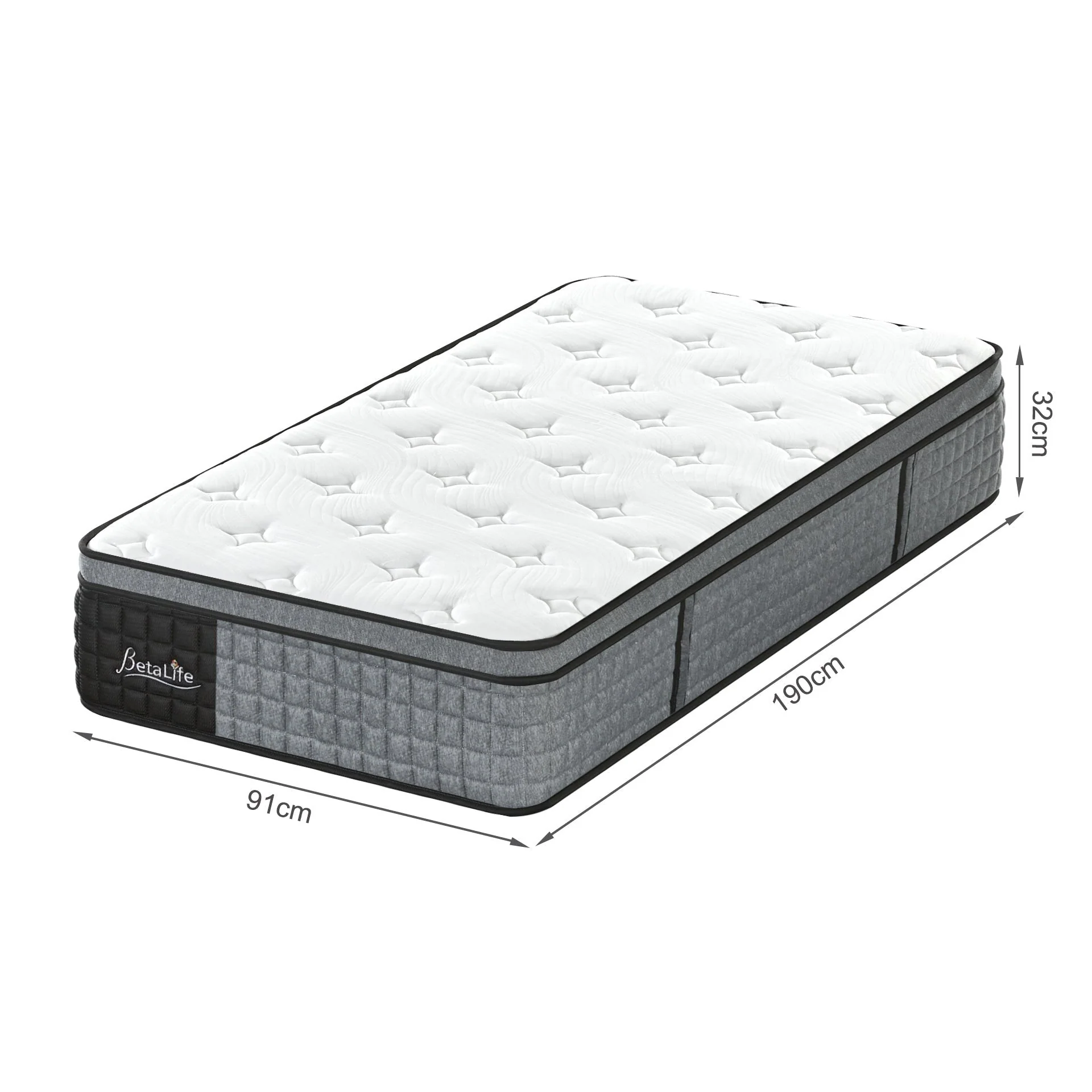 Memory Pro Gel Memory Foam Mattress - Single - Image 16