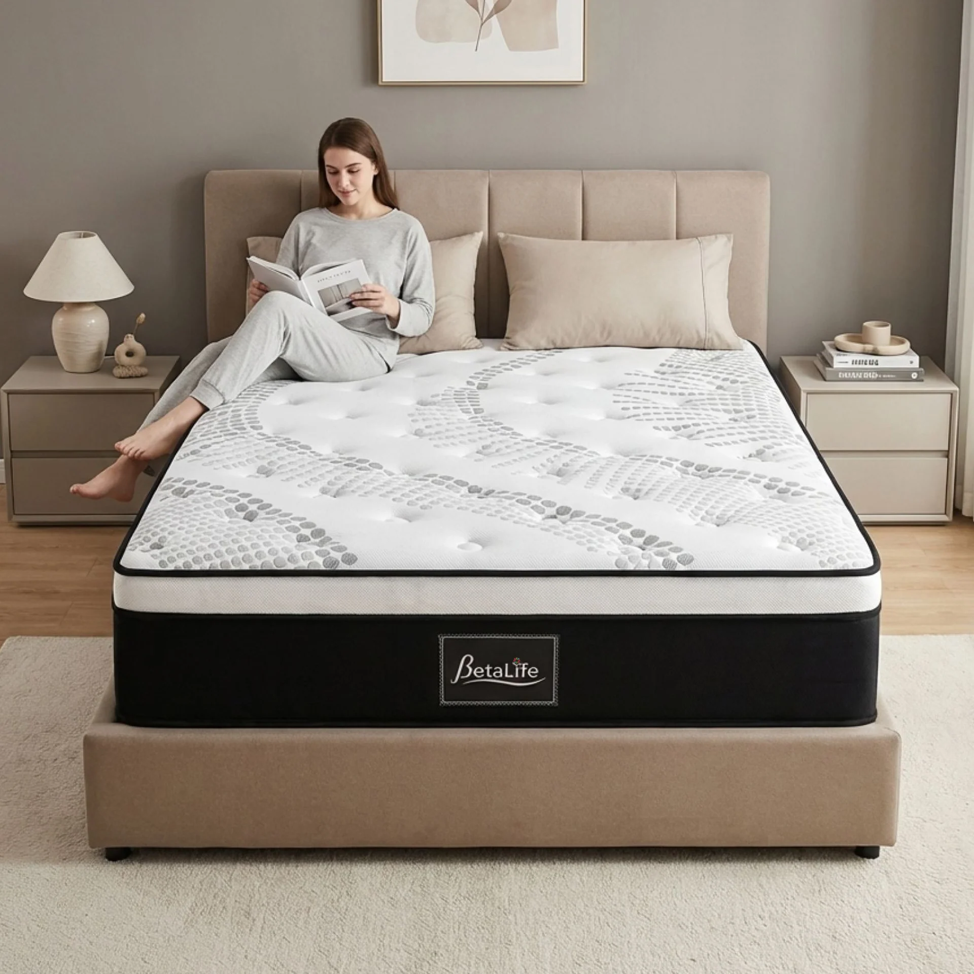 Premier Back Support Medium Firm Pocket Spring Mattress - Double - Image 2