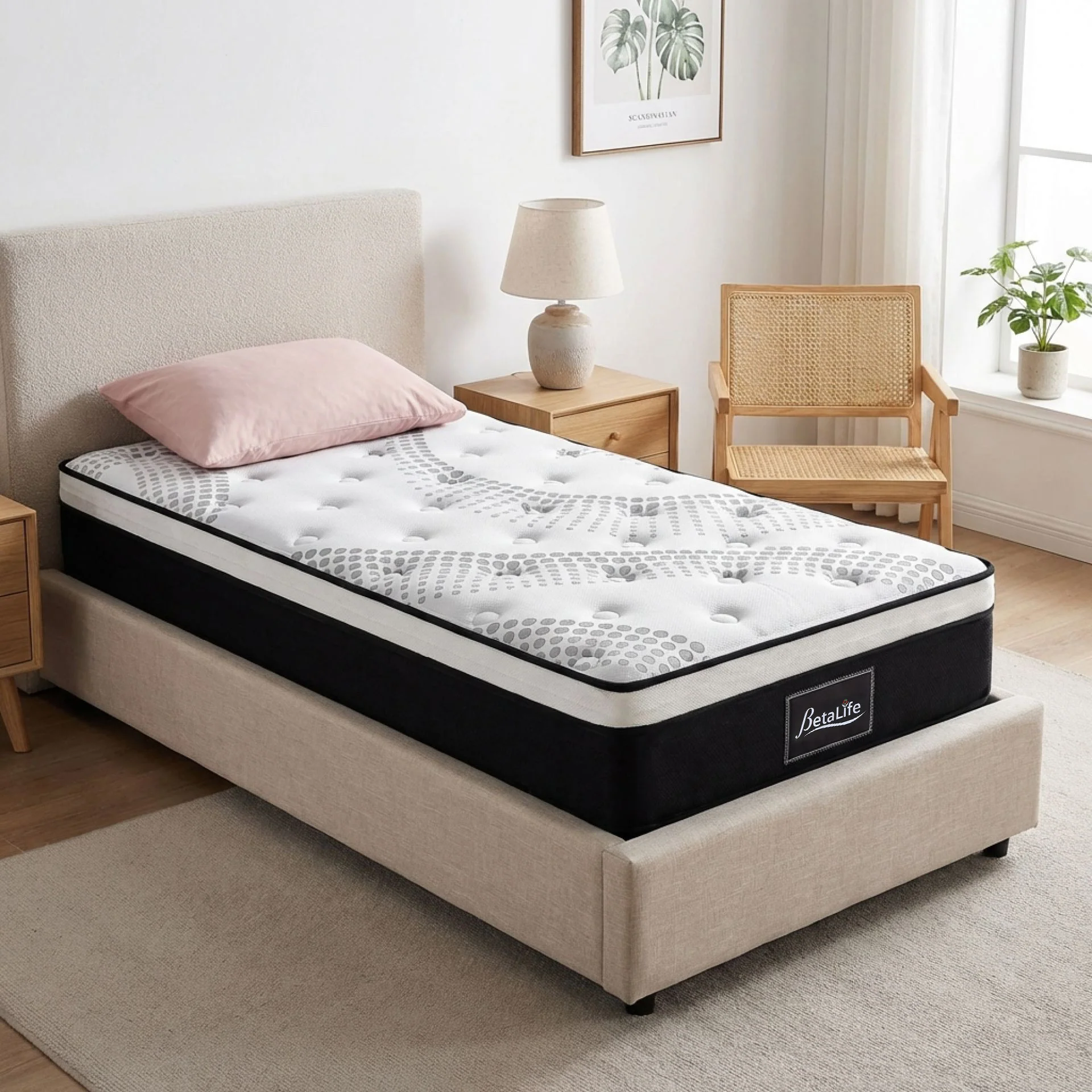 Premier Back Support Medium Firm Pocket Spring Mattress - Single - Image 15