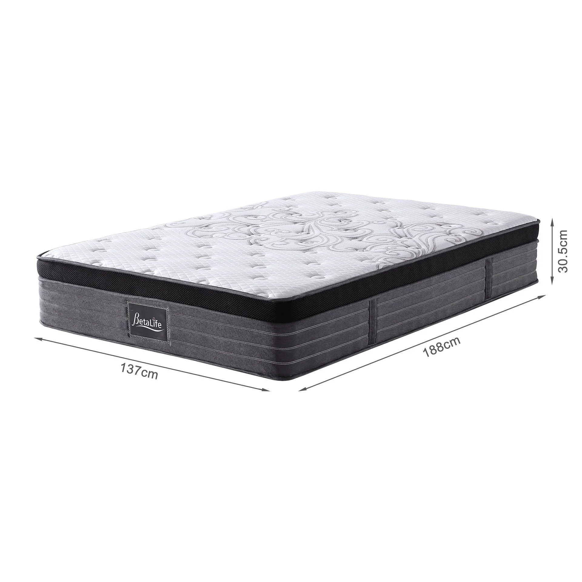 Premier Back Support Plus Medium Firm Pocket Spring Mattress - Double - Image 12