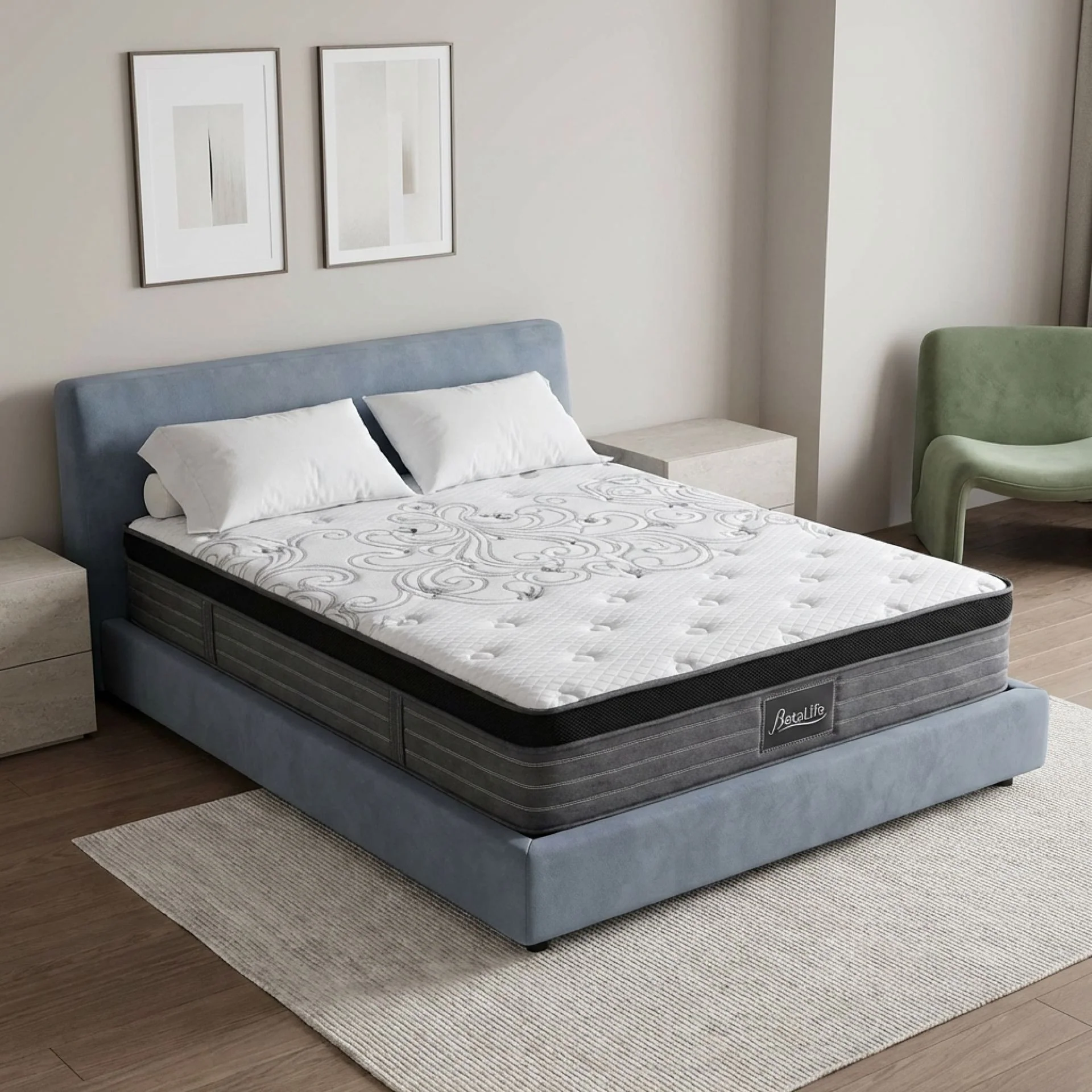 Premier Back Support Plus Medium Firm Pocket Spring Mattress - Double - Image 14