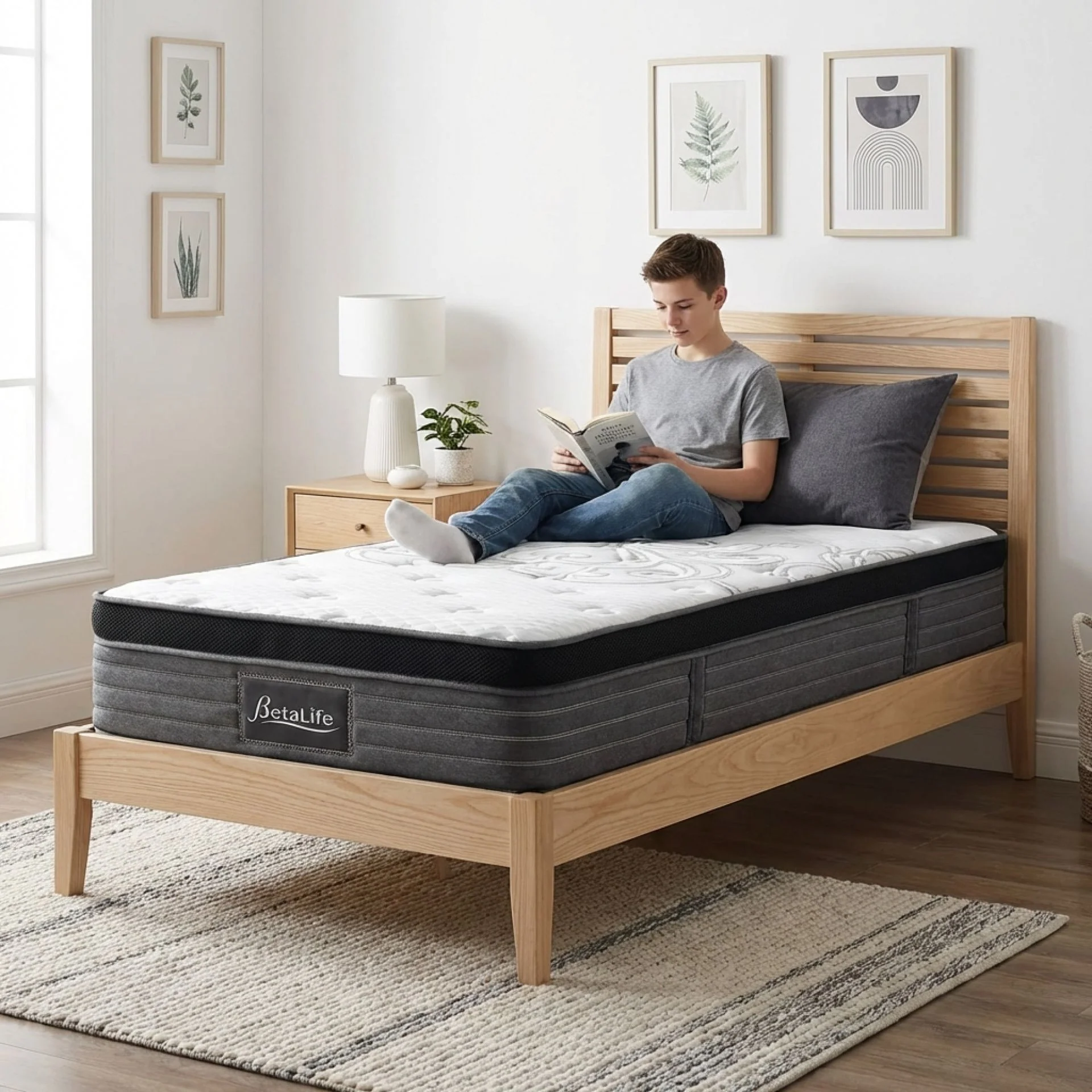 Premier Back Support Plus Medium Firm Pocket Spring Mattress - Single - Image 15