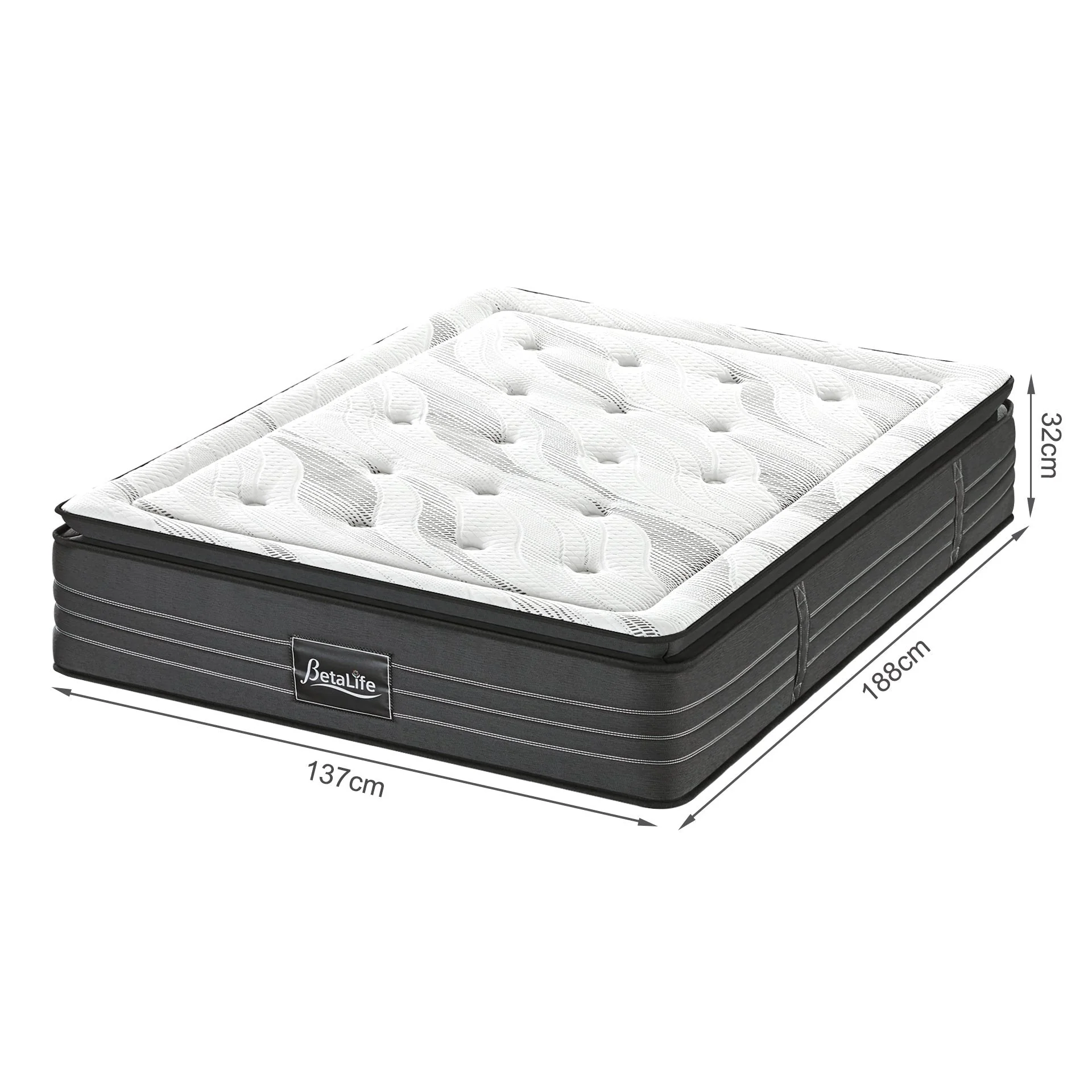 Premier Back Support Pro Firm Pocket Spring Mattress - Double - Image 11