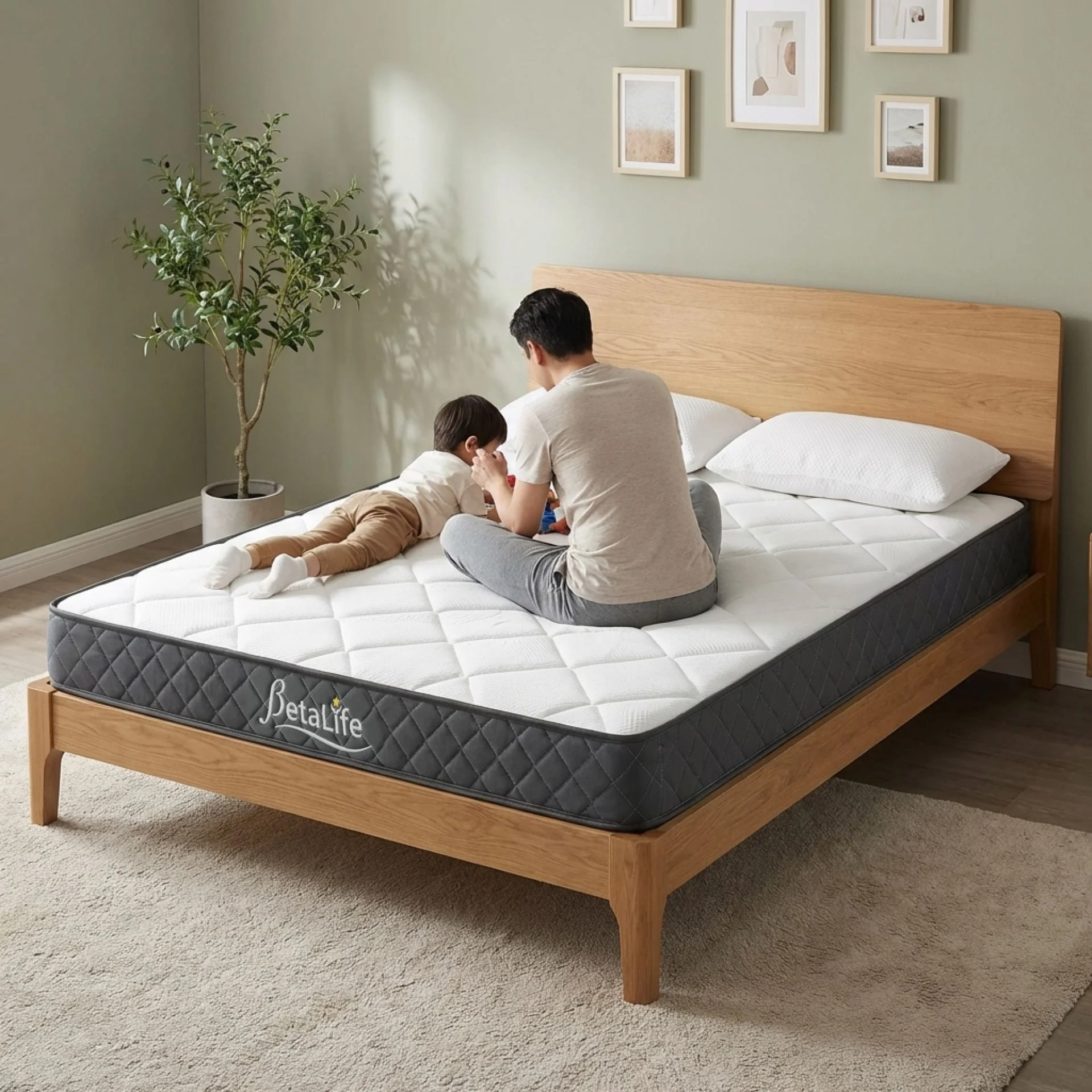 Pure Plus Foam Mattress with Protector & Pillow - Double - Image 17