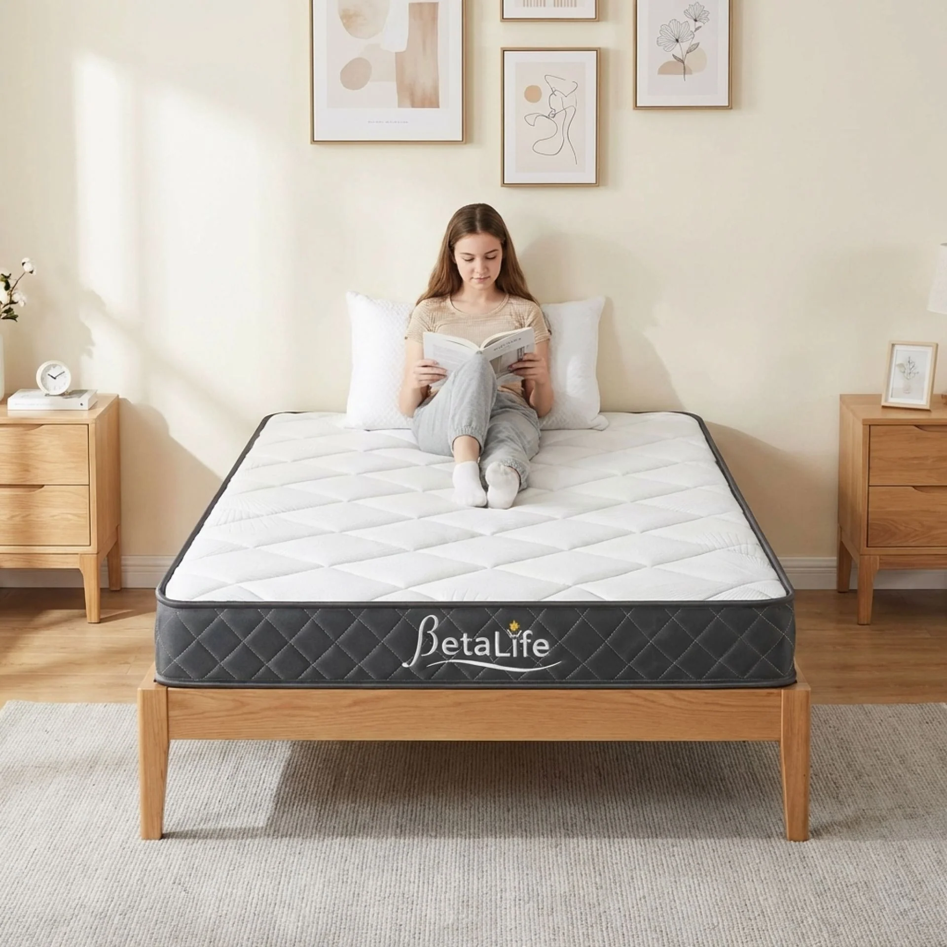 Pure Plus Foam Mattress with Protector & Pillow - King Single - Image 2