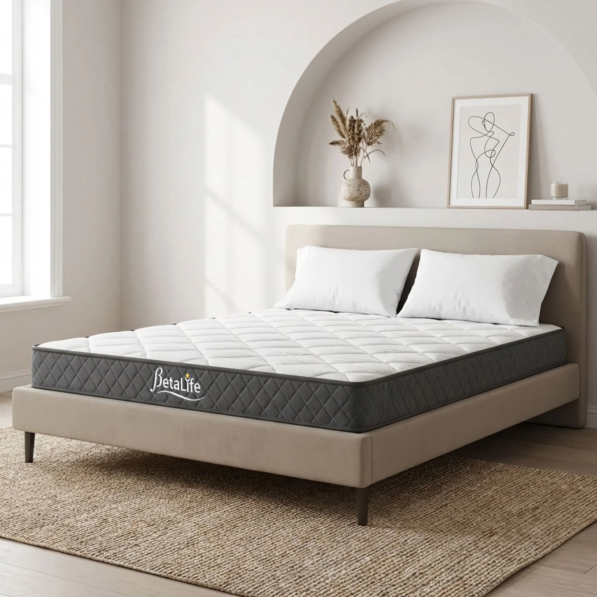 Pure Plus Foam Mattress with Protector & Pillow - Queen - Image 14