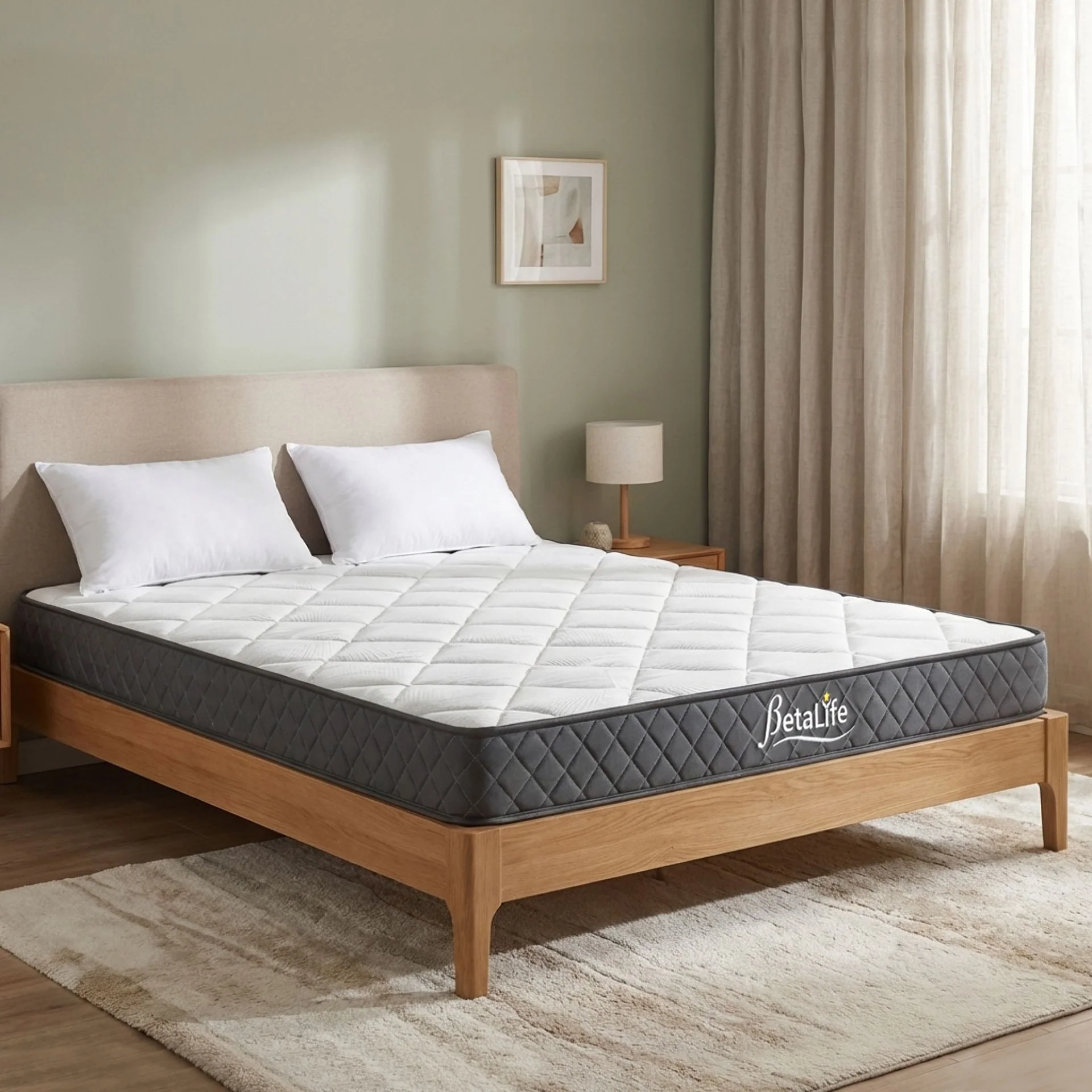Pure Plus Foam Mattress with Protector & Pillow - Queen - Image 16