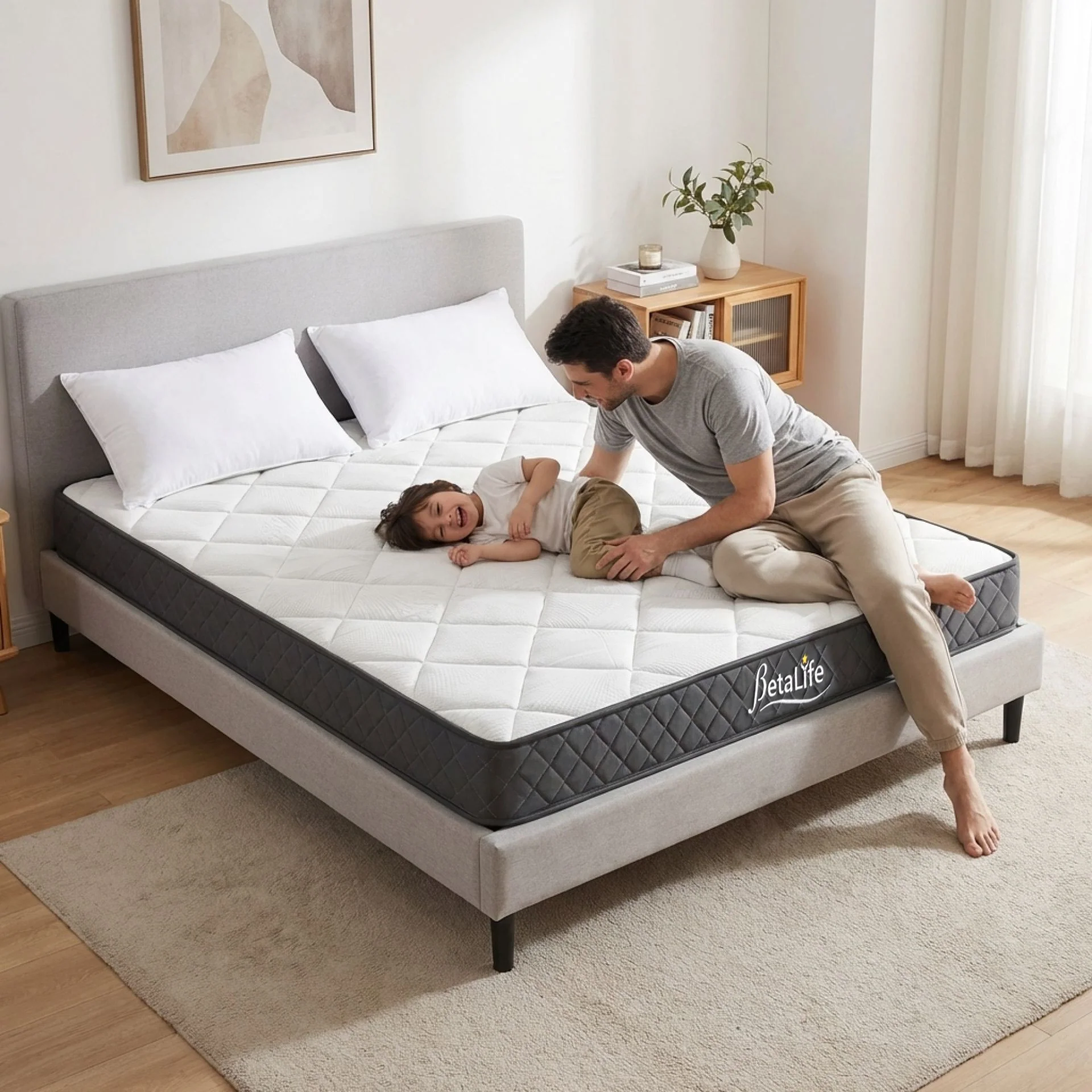 Pure Plus Foam Mattress with Protector & Pillow - Queen - Image 19