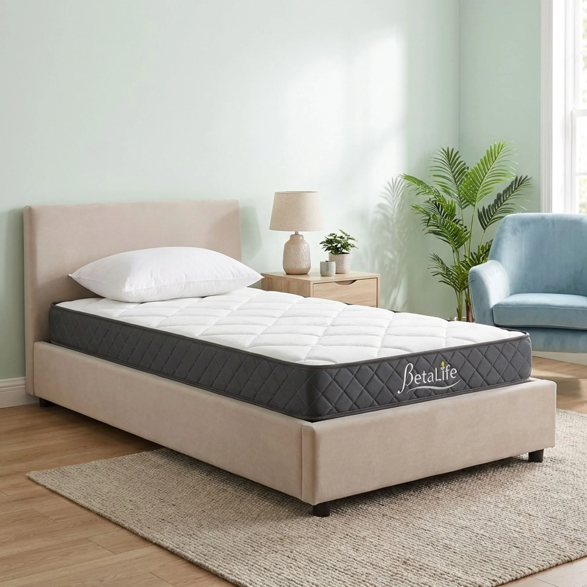 Pure Plus Foam Mattress with Protector & Pillow - Single - Image 15