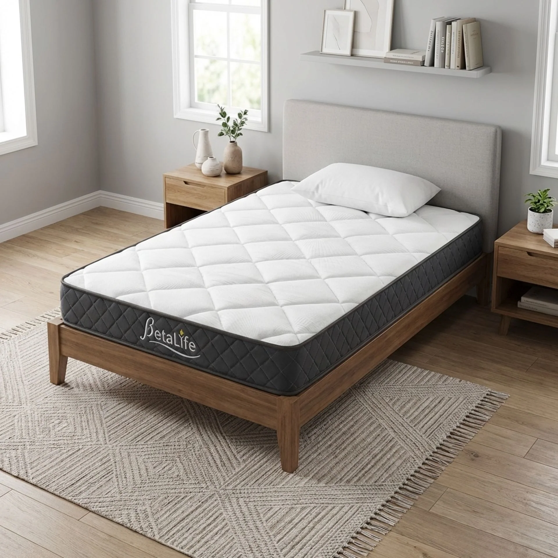 Pure Plus Foam Mattress with Protector & Pillow - Single - Image 17
