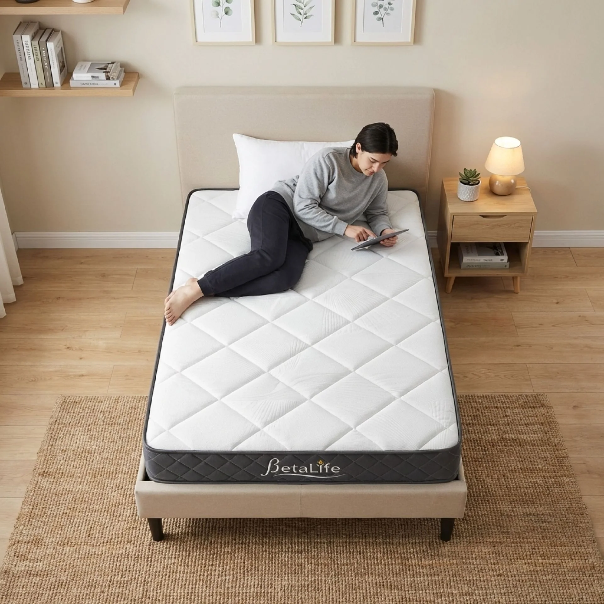 Pure Plus Foam Mattress with Protector & Pillow - Single - Image 18