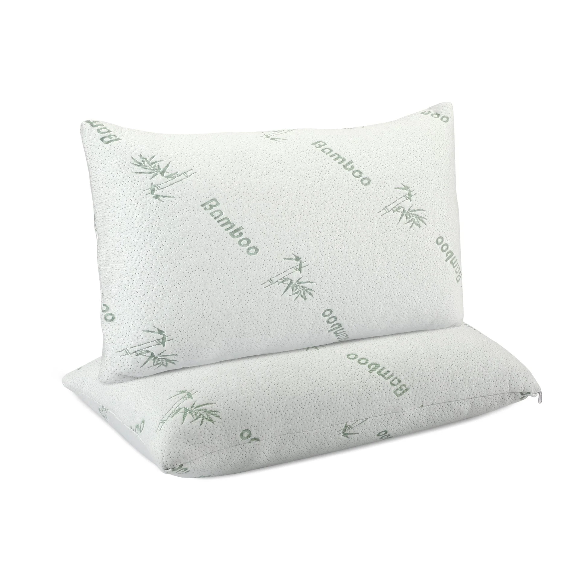 Purity Rest Shredded Memory Foam Pillow 70 x 40 x 15 CM - Set of 2 - Image 5