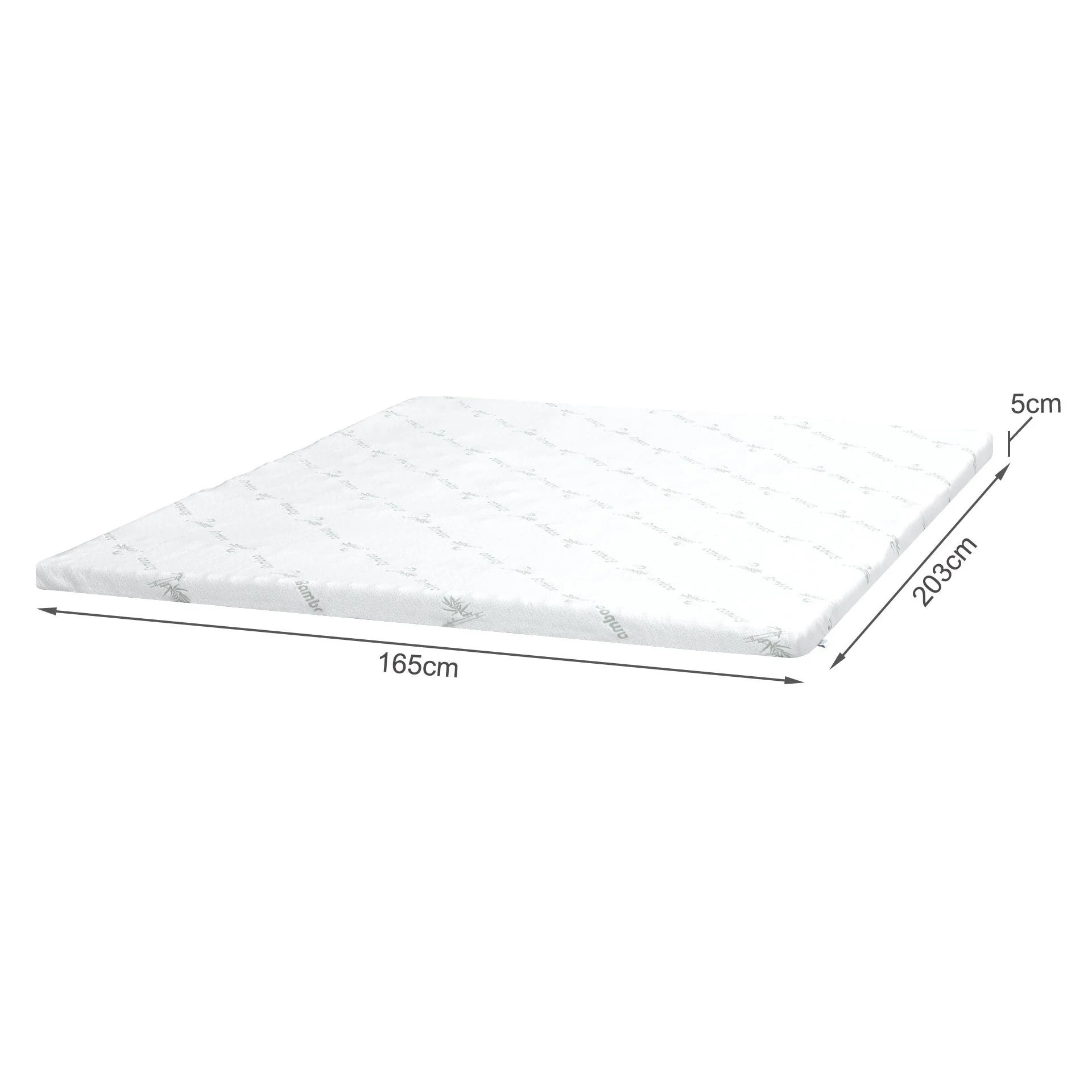 Gel Memory Foam Mattress Topper - King - Image 7