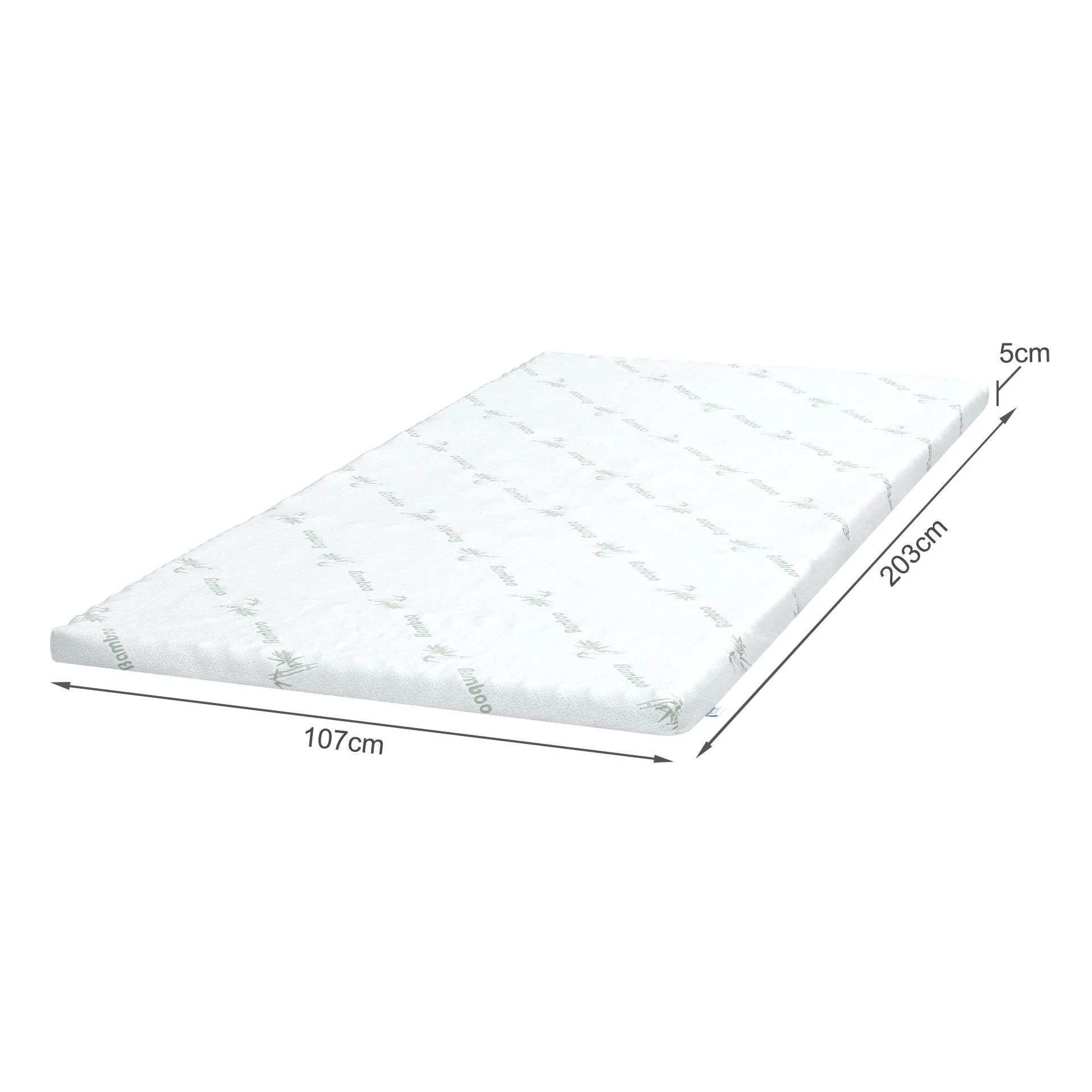 Gel Memory Foam Mattress Topper - King Single - Image 9